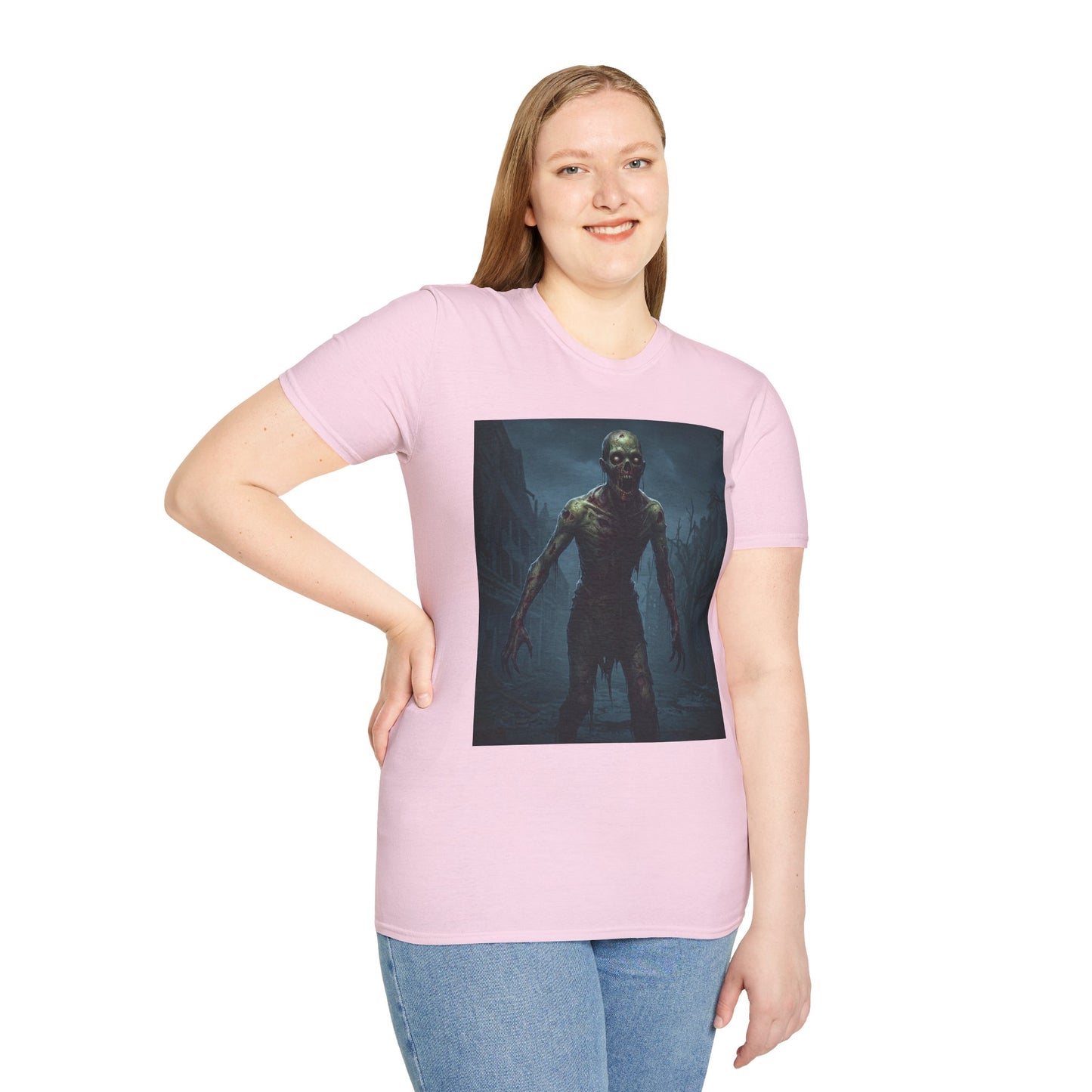 Zombie Apocalypse Unisex Softstyle T-Shirt - Perfect for Horror Lovers