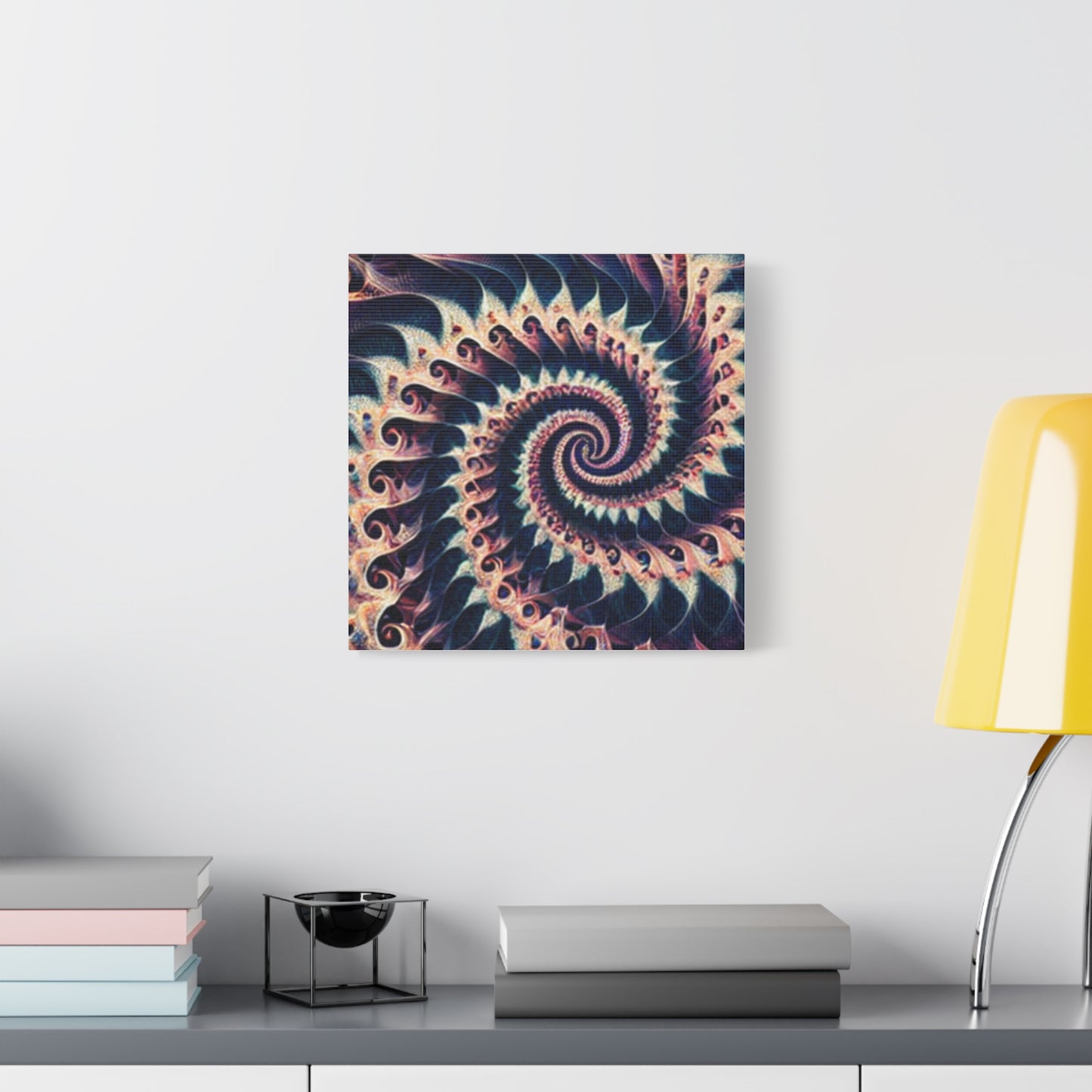 Abstract Spiral Art Canvas Print - Modern Home Decor for Art Lovers