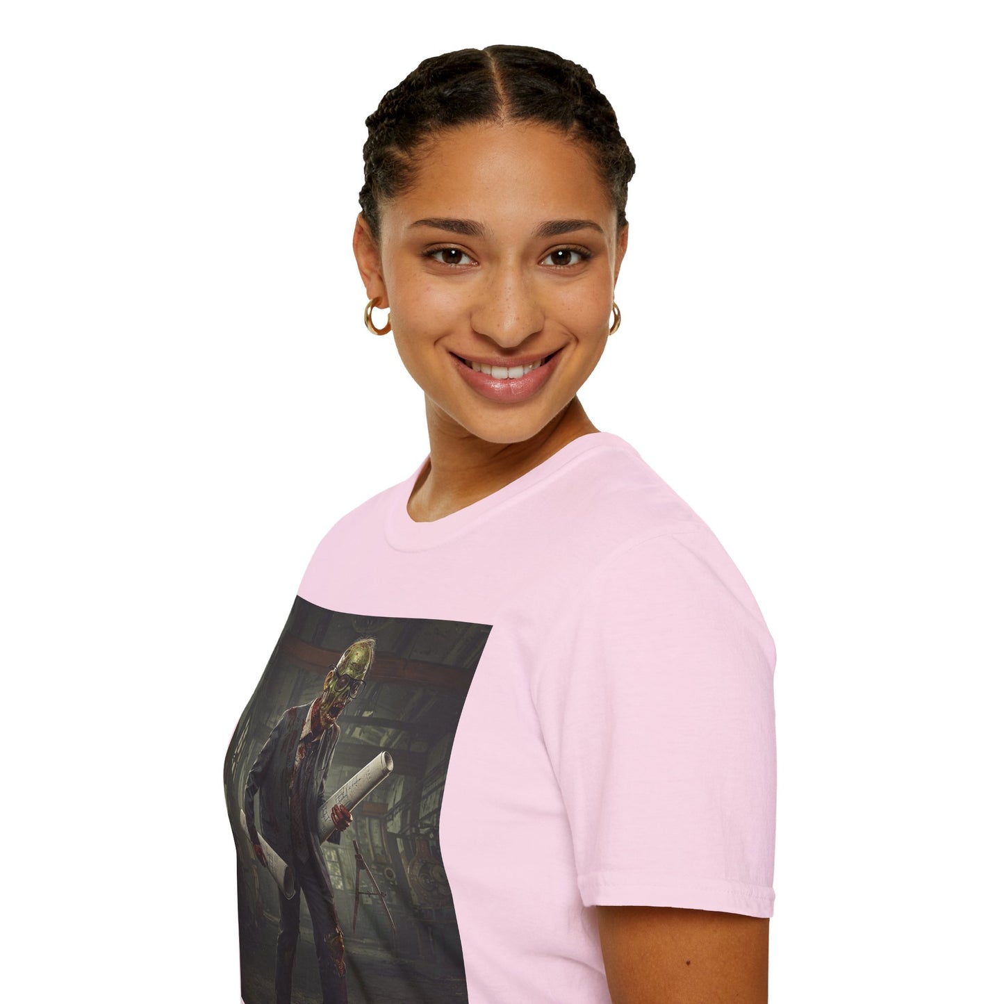 Zombie Apocalypse Unisex Softstyle T-Shirt - Perfect for Halloween and Horror Fans