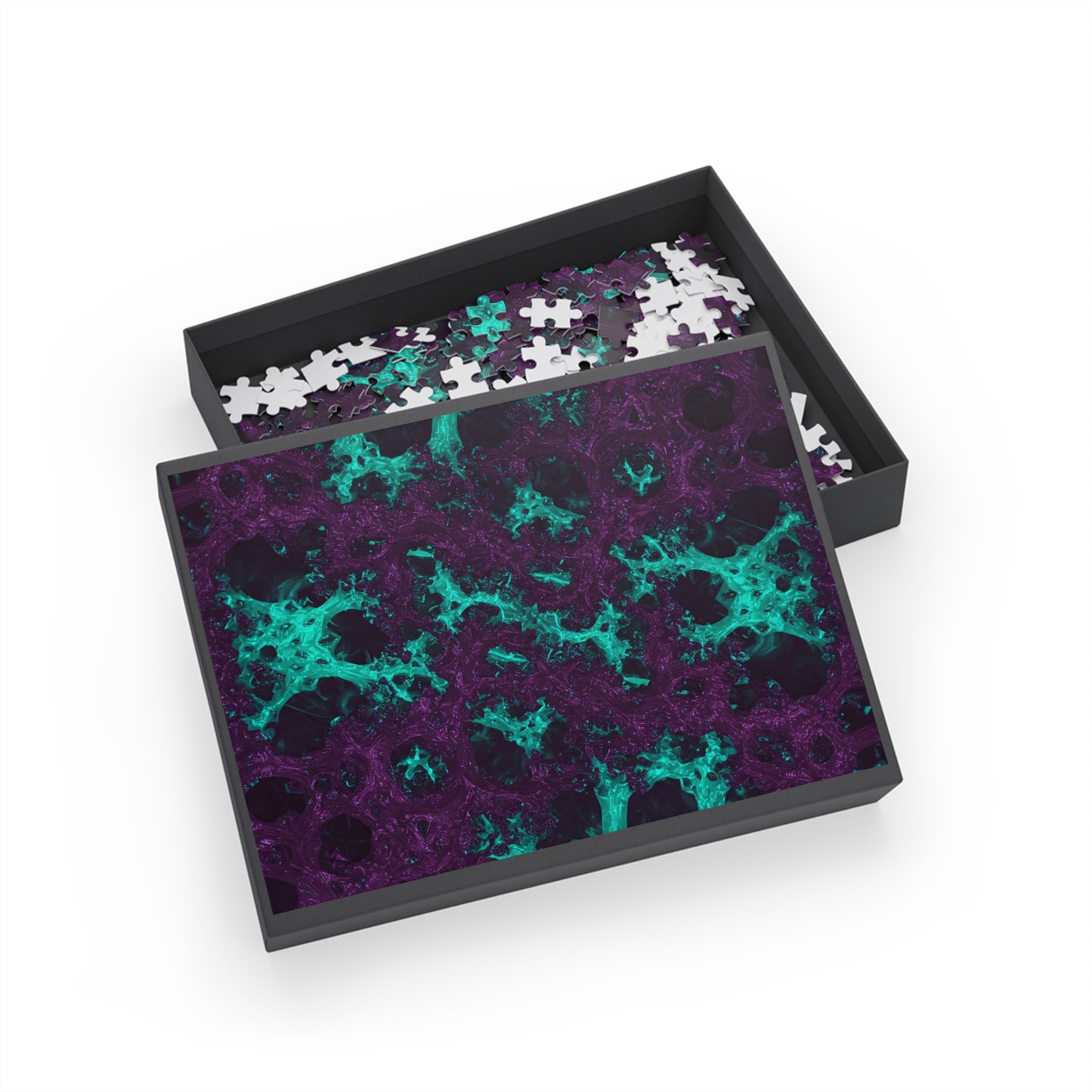 047- Fractal Puzzle (96, 252, 500, 1000-Piece) - Fun Family Activity and Gift