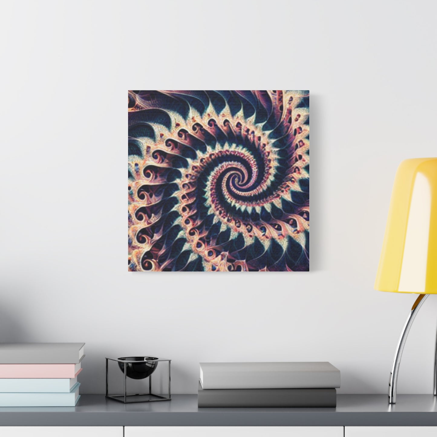 Abstract Spiral Art Canvas Print - Modern Home Decor for Art Lovers