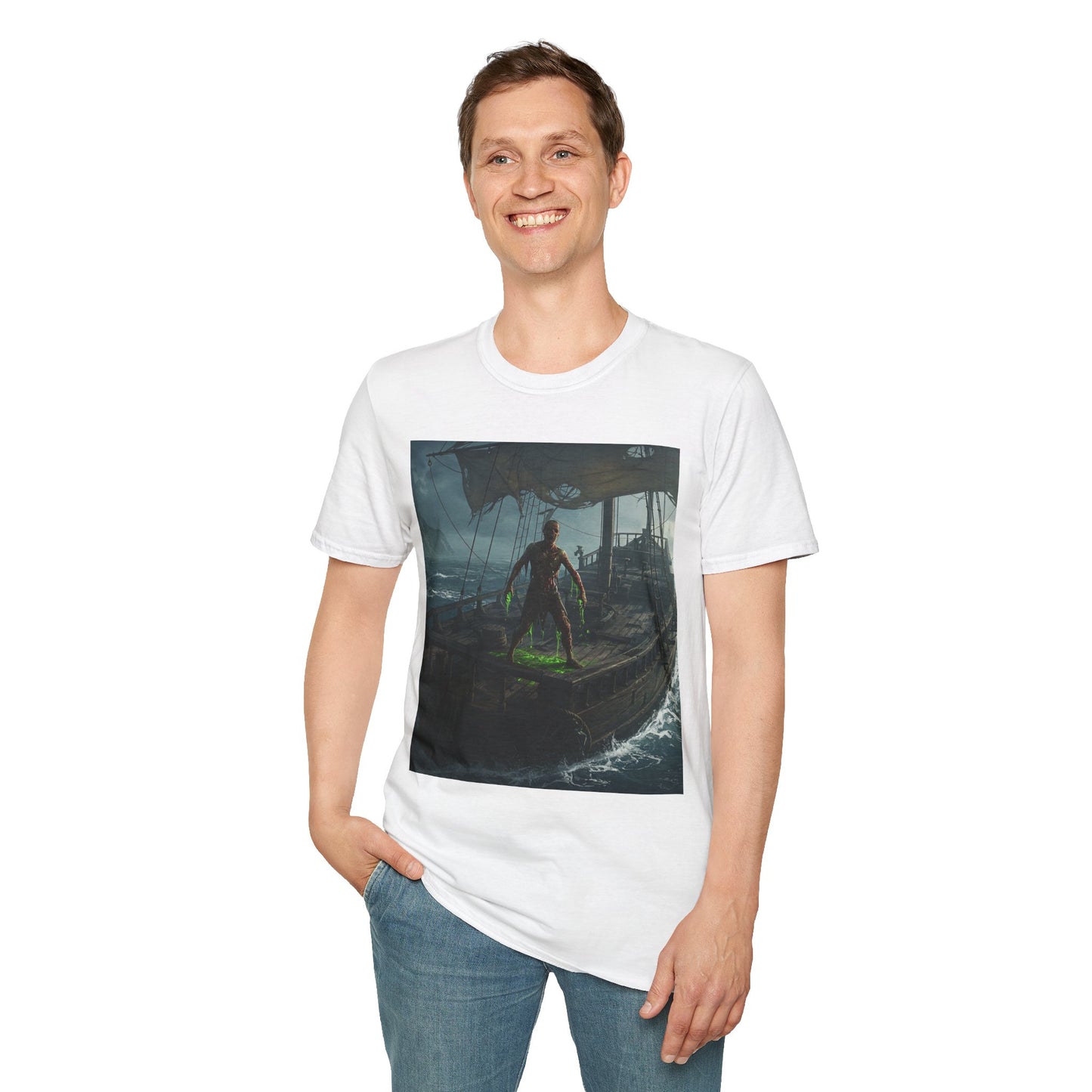 Adventurous Pirate Graphic Unisex T-Shirt - Perfect for Sea Lovers!