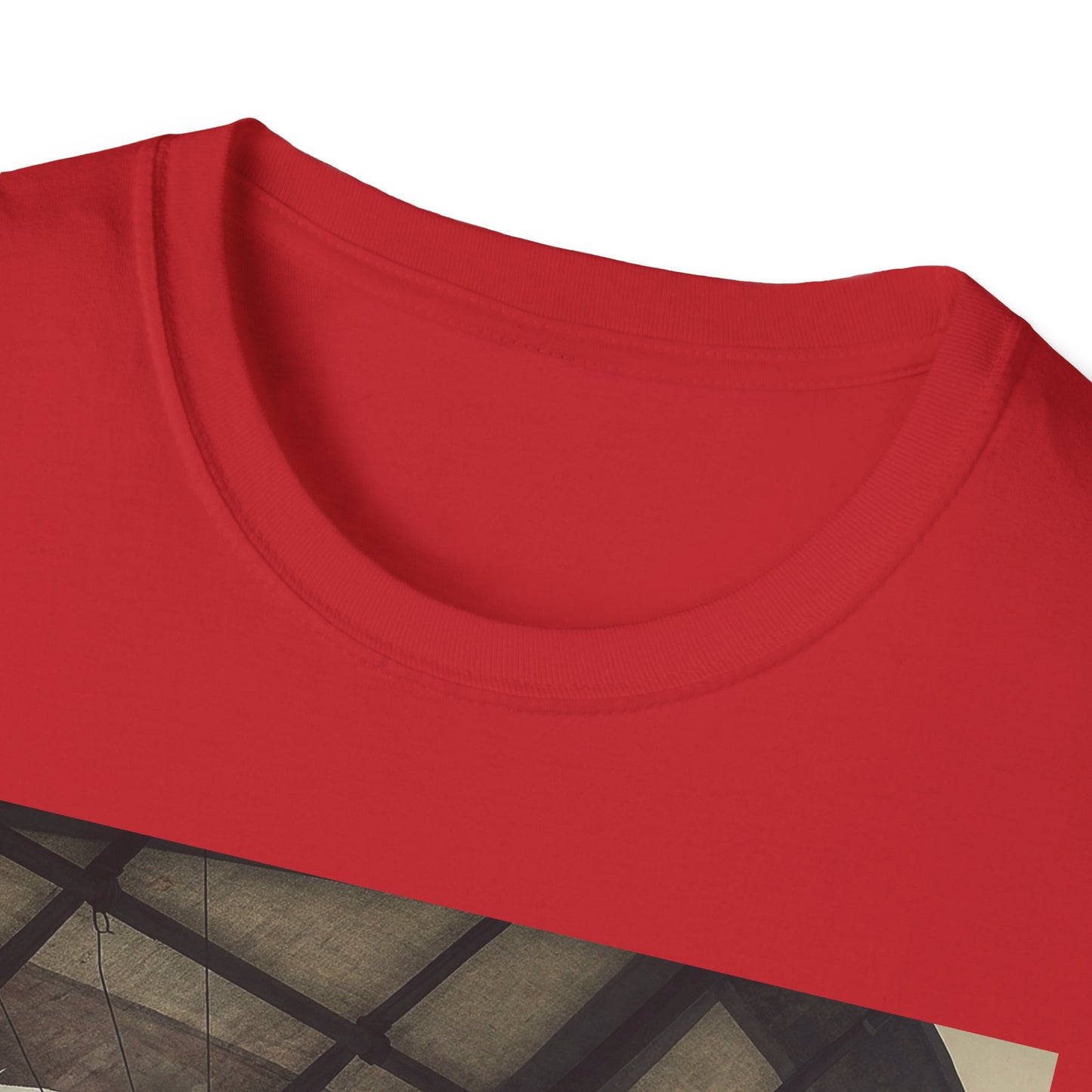 Zombie Parachute Unisex Softstyle T-Shirt - Perfect for Halloween and Horror Fans