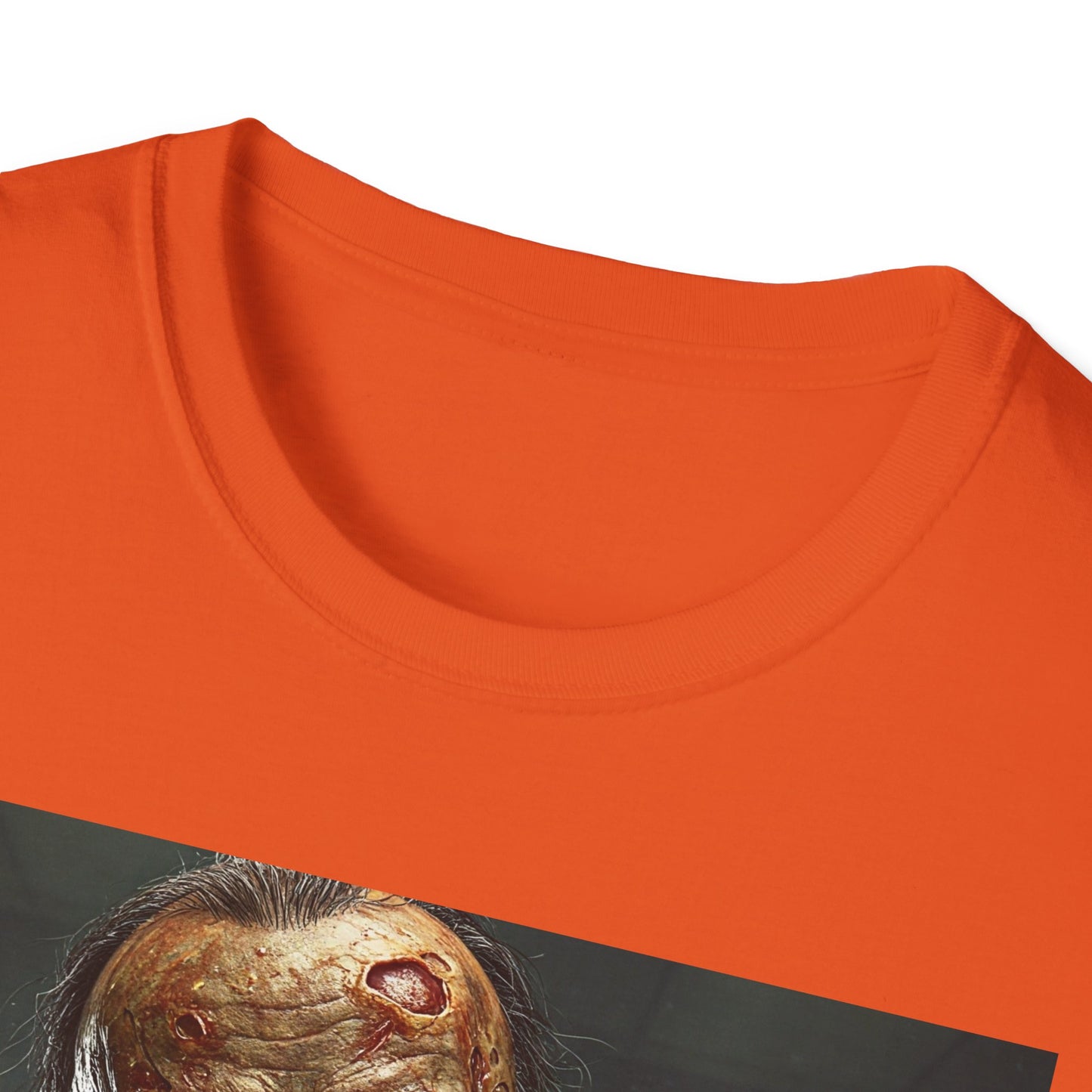 Zombie Businessman Unisex Softstyle T-Shirt | Spooky Halloween Apparel