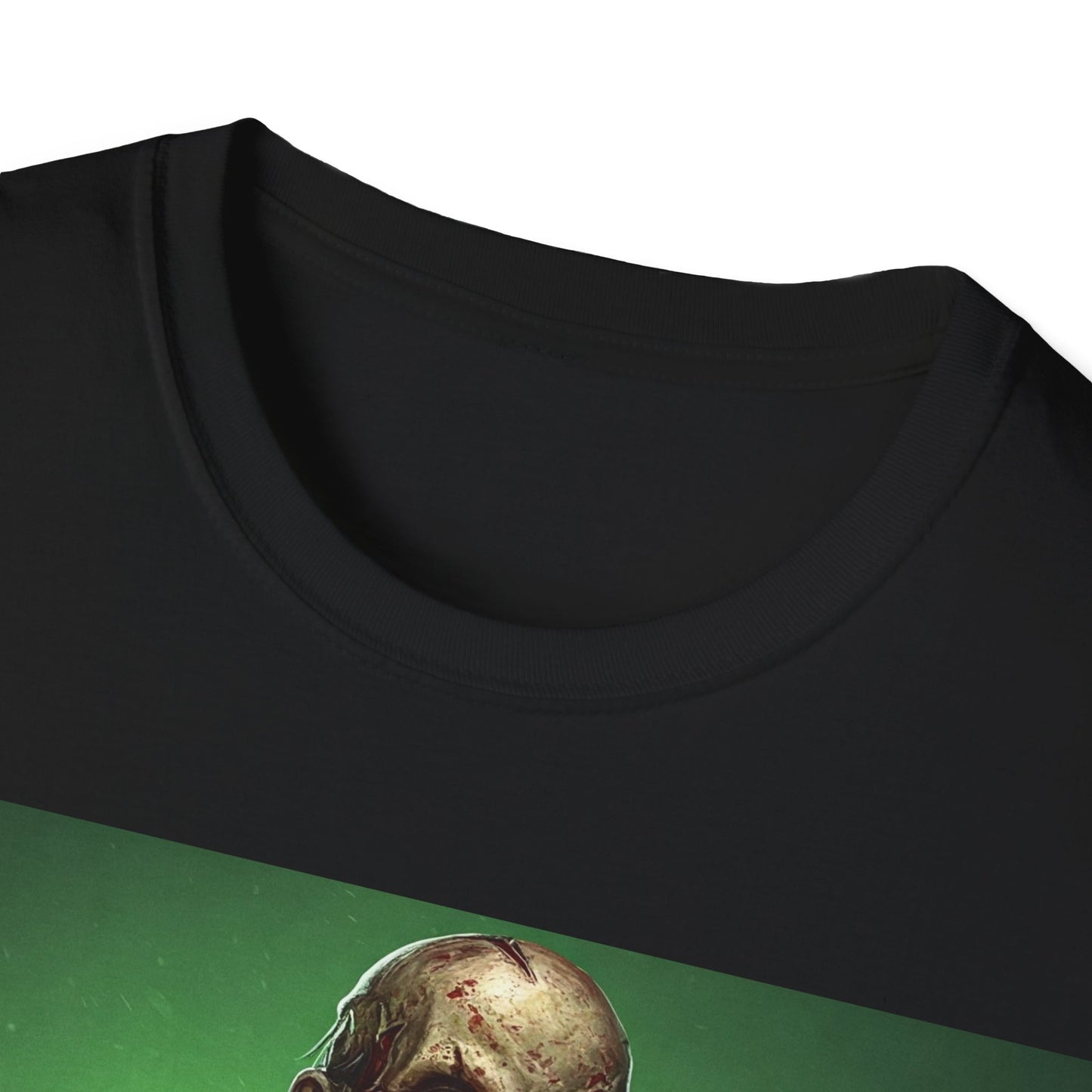 UK - Spooky Zombie Businessman Unisex Softstyle T-Shirt