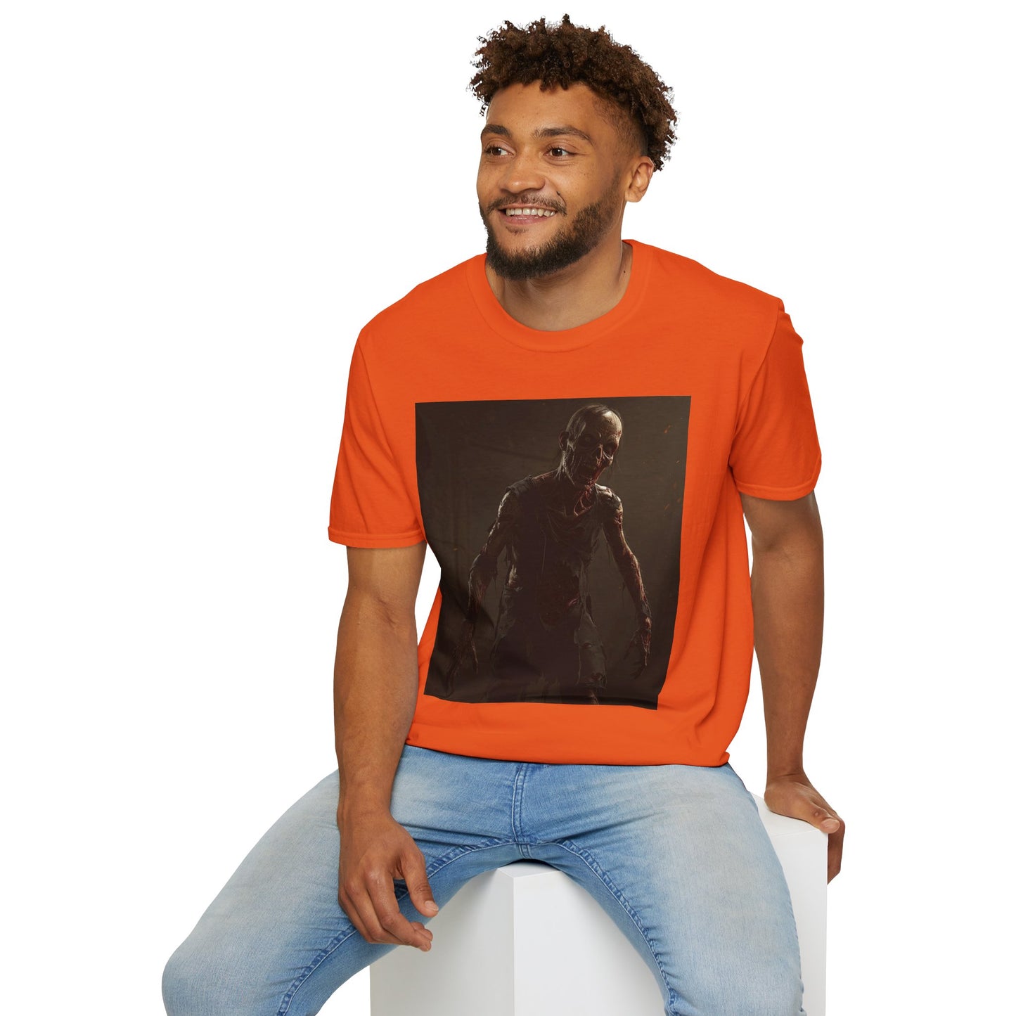 Unisex Zombie Graphic T-Shirt - Perfect for Halloween and Horror Fans