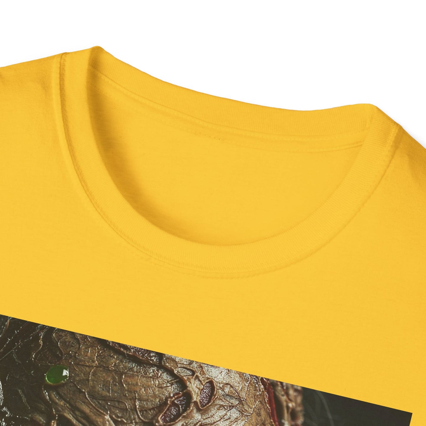 Apocalyptic Portrait Tee, bold, decaying zombie graphic