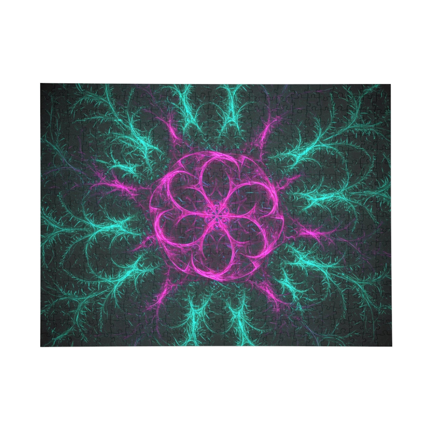 083- Fractal Puzzle (96, 252, 500, 1000-Piece) - Fun Family Activity and Gift