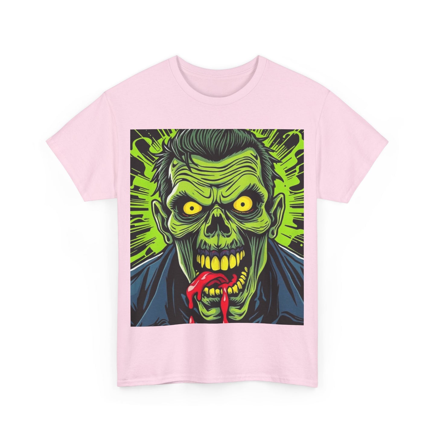 UK - Zombie Graphic Unisex Heavy Cotton Tee