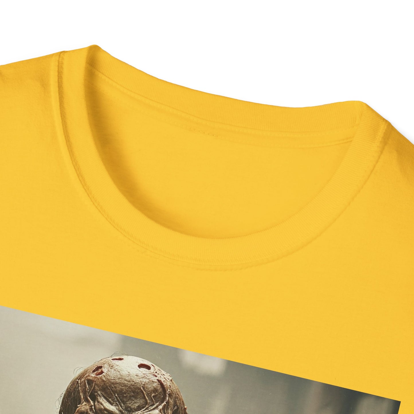 Apocalyptic Portrait Tee: A Vision of Decay