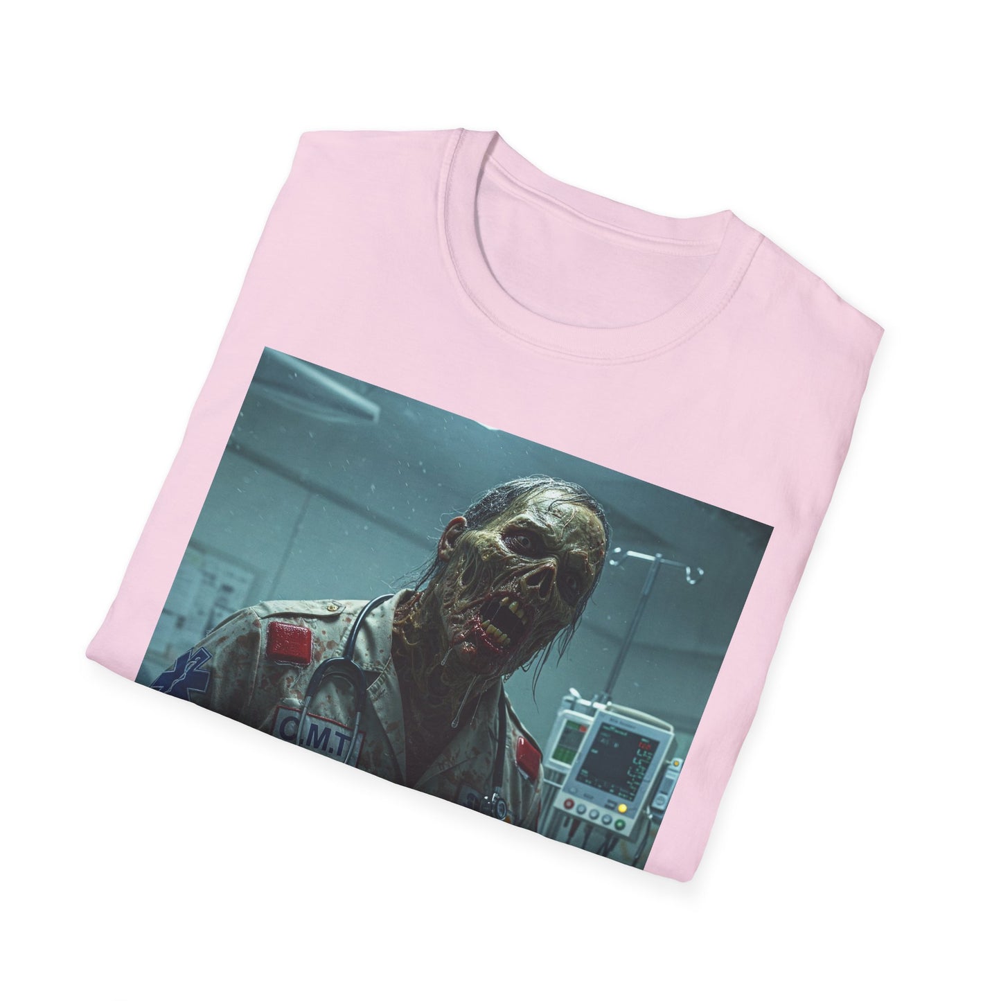 Unisex Horror Graphic T-Shirt - Creepy Zombie Design