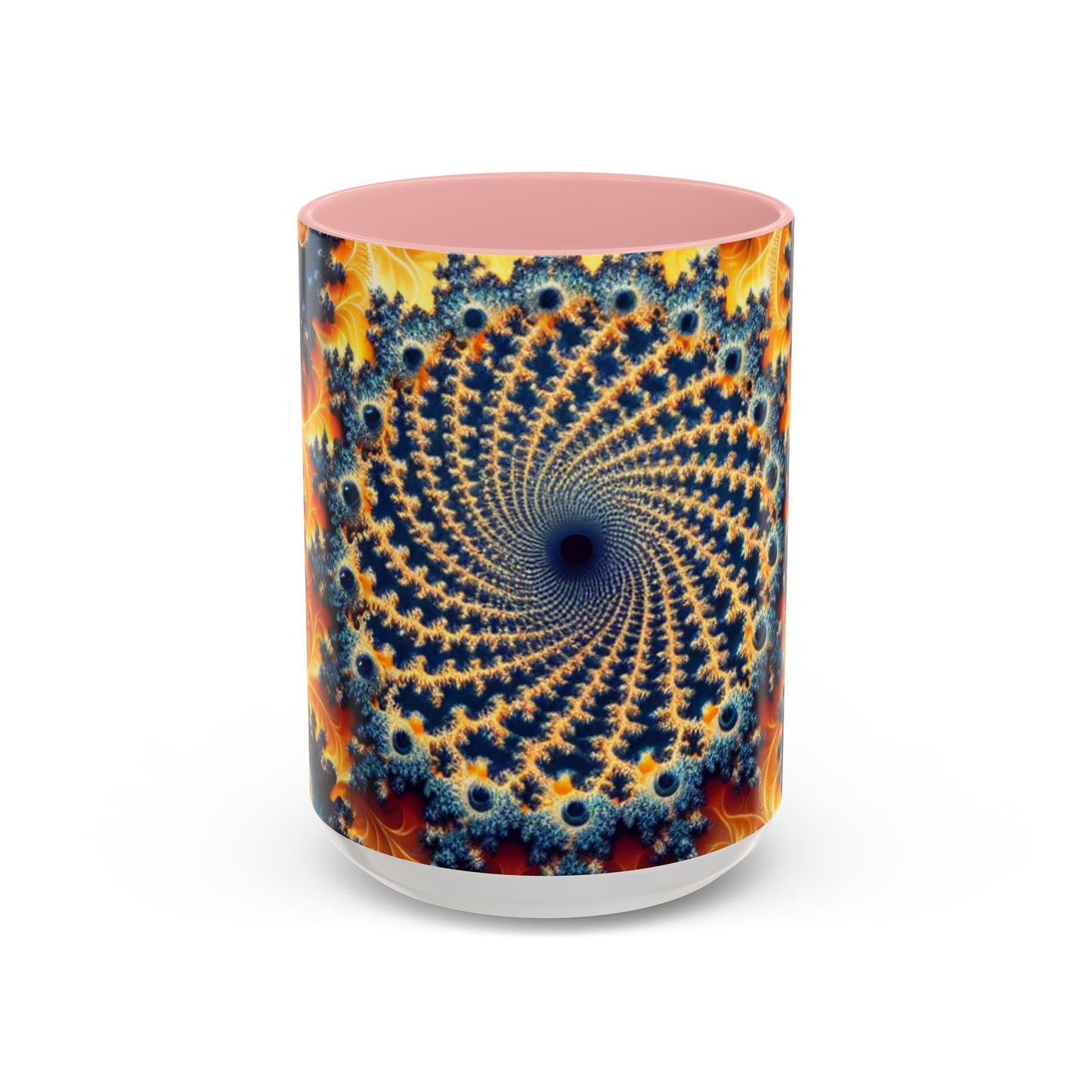 Vibrant Abstract Accent Coffee Mug - Unique 11 & 15oz Design for Art Lovers