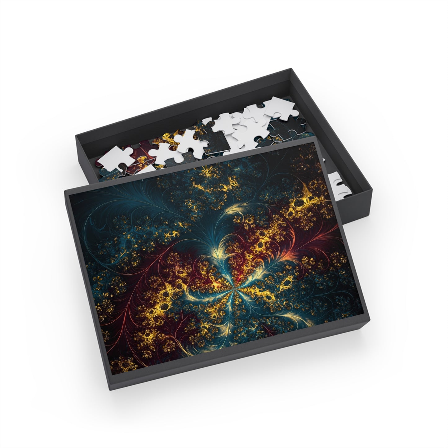 060- Fractal Puzzle (96, 252, 500, 1000-Piece) - Fun Family Activity and Gift