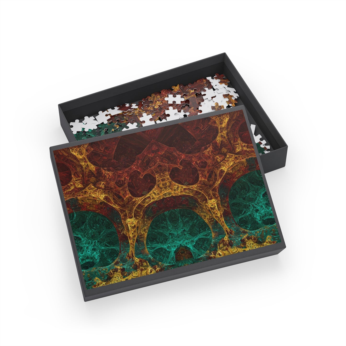 Abstract Fractal Art Puzzle - 96, 252, 500, 1000-Piece Options