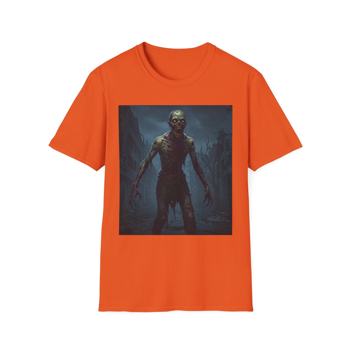 Zombie Apocalypse Unisex Softstyle T-Shirt - Perfect for Horror Lovers