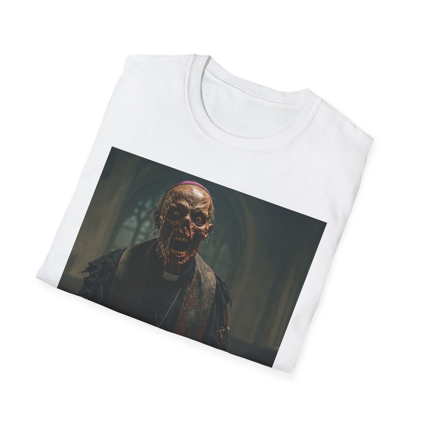 Unisex Horror Graphic T-Shirt - Spooky Skeleton Design