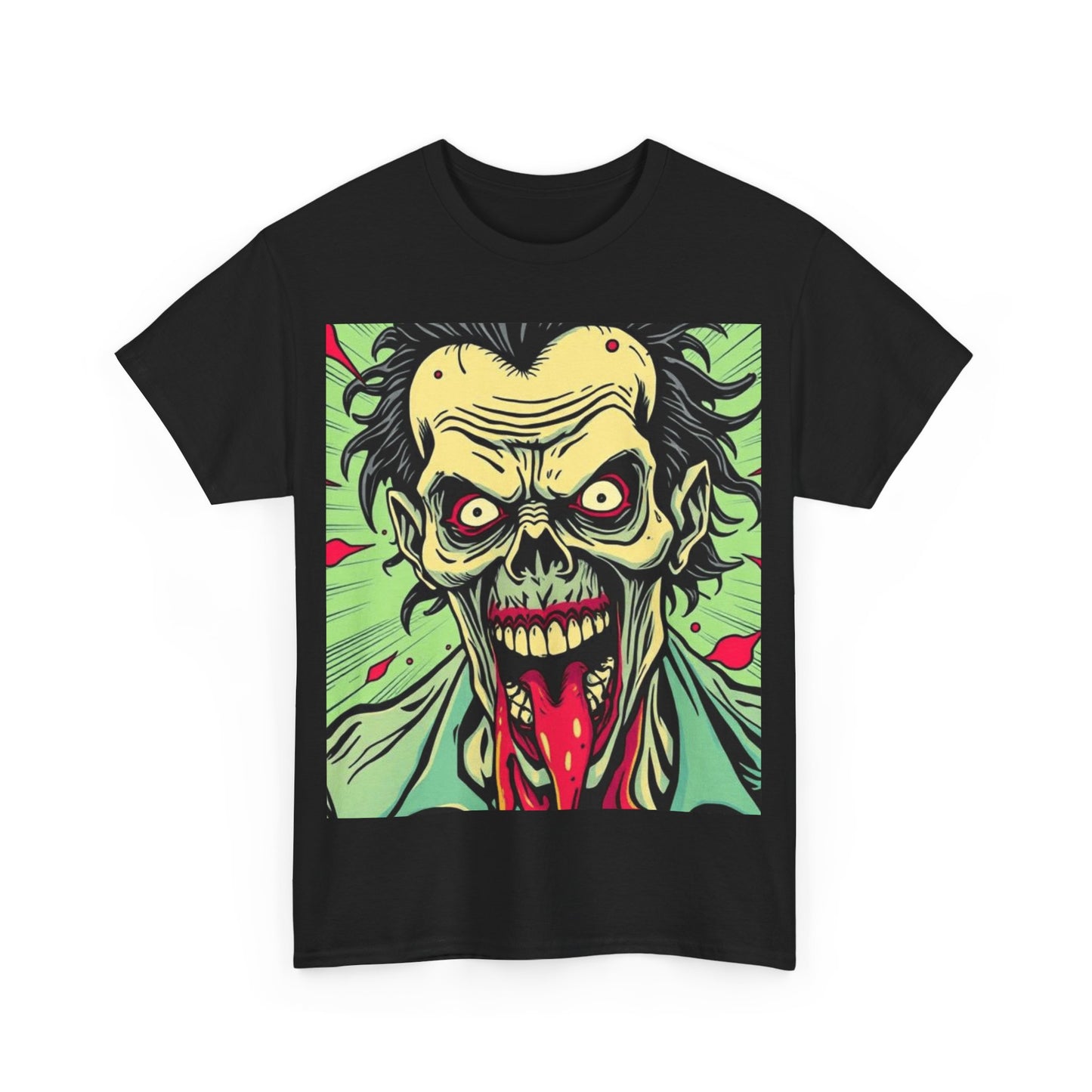 UK - Horror Graphic Tee - Creepy Zombie Design for Halloween