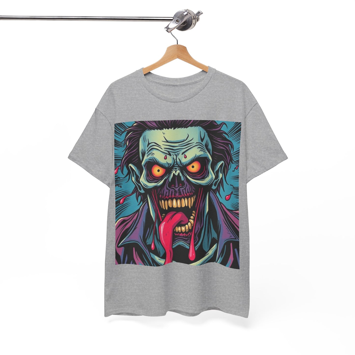 UK - Vibrant Zombie Graphic Tee - Unisex