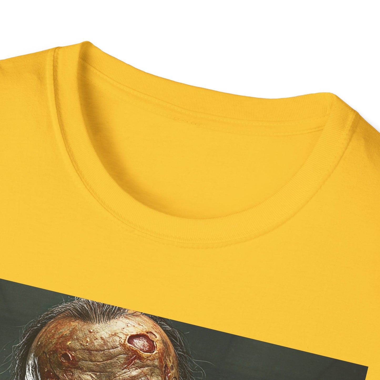 Zombie Businessman Unisex Softstyle T-Shirt | Spooky Halloween Apparel