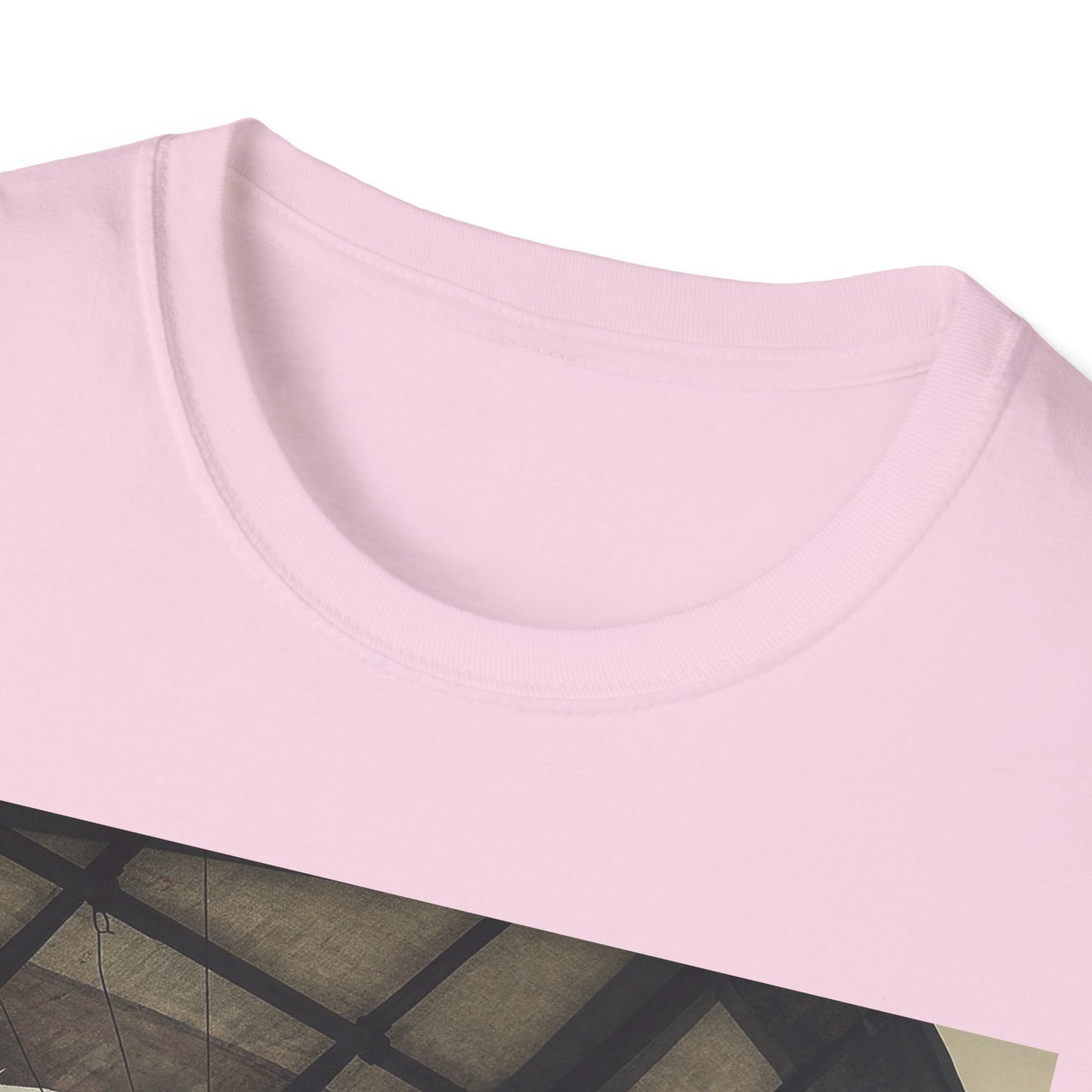 Zombie Parachute Unisex Softstyle T-Shirt - Perfect for Halloween and Horror Fans