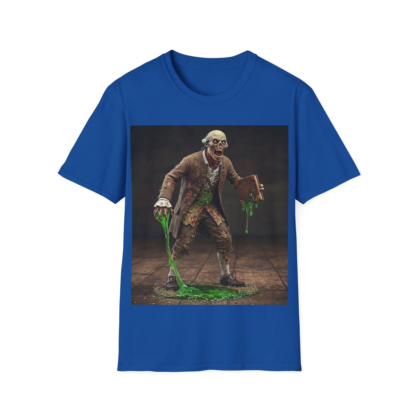 UK - Zombie Science Unisex Softstyle T-Shirt - Spooky Halloween Apparel