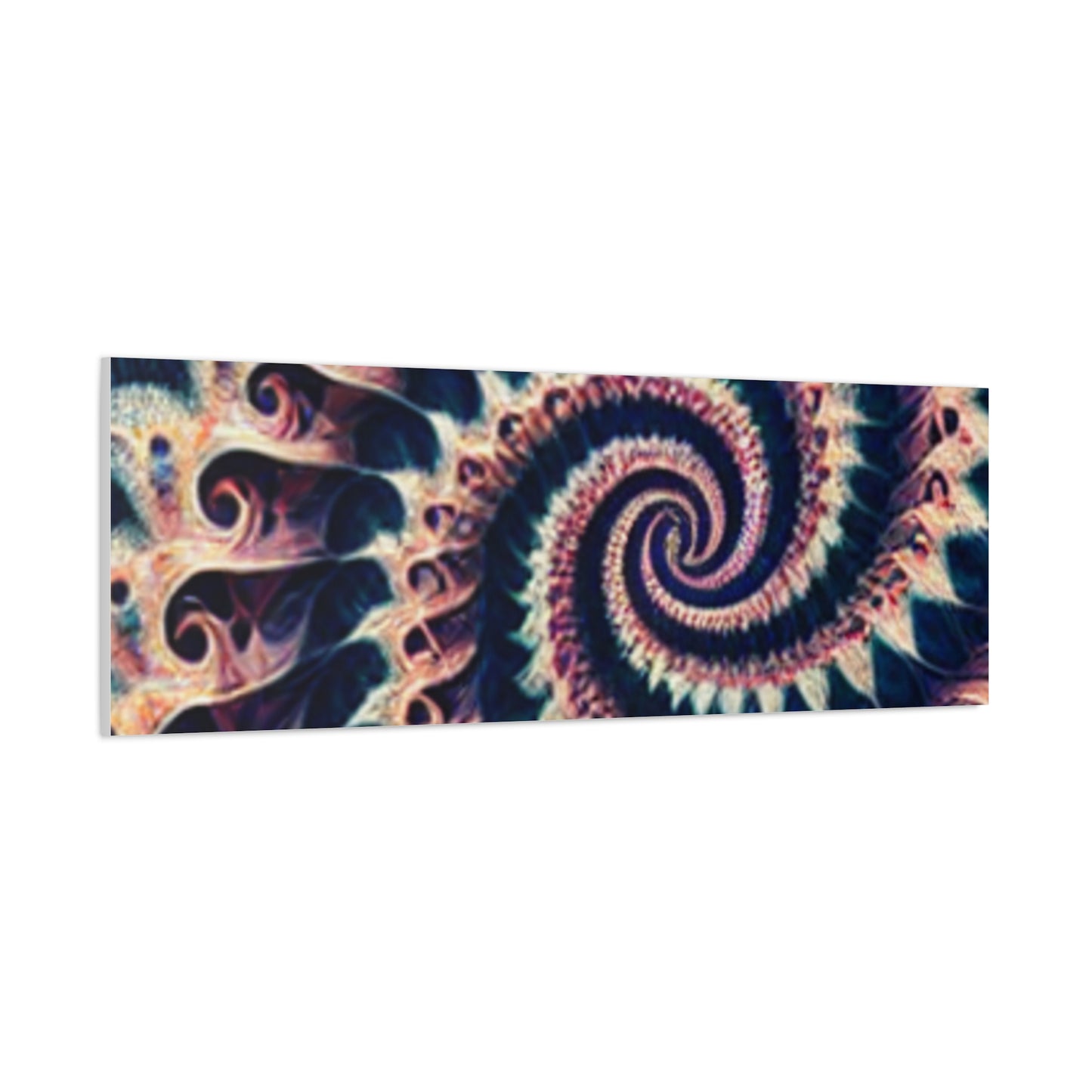 Abstract Spiral Art Canvas Print - Modern Home Decor for Art Lovers