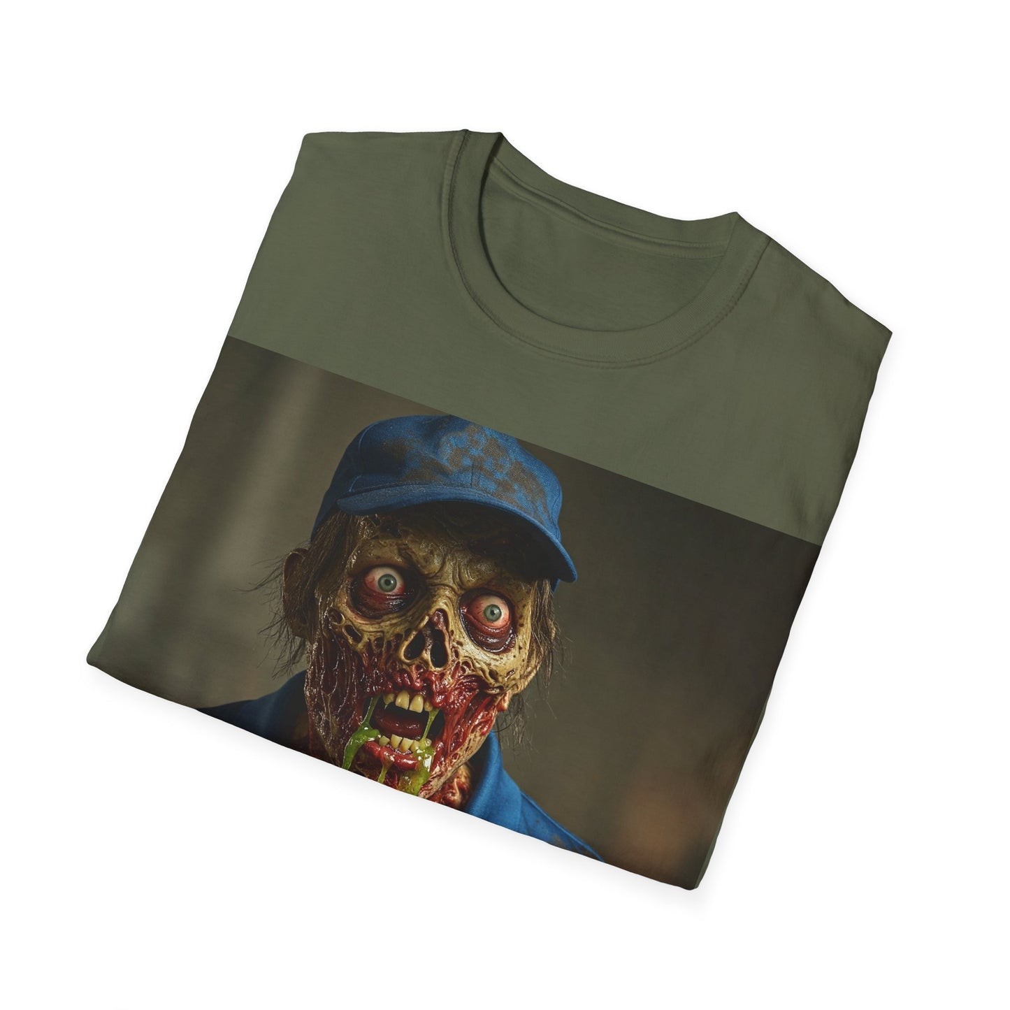 UK - Horror Pizza Delivery Zombie T-Shirt - Unisex Softstyle Tee