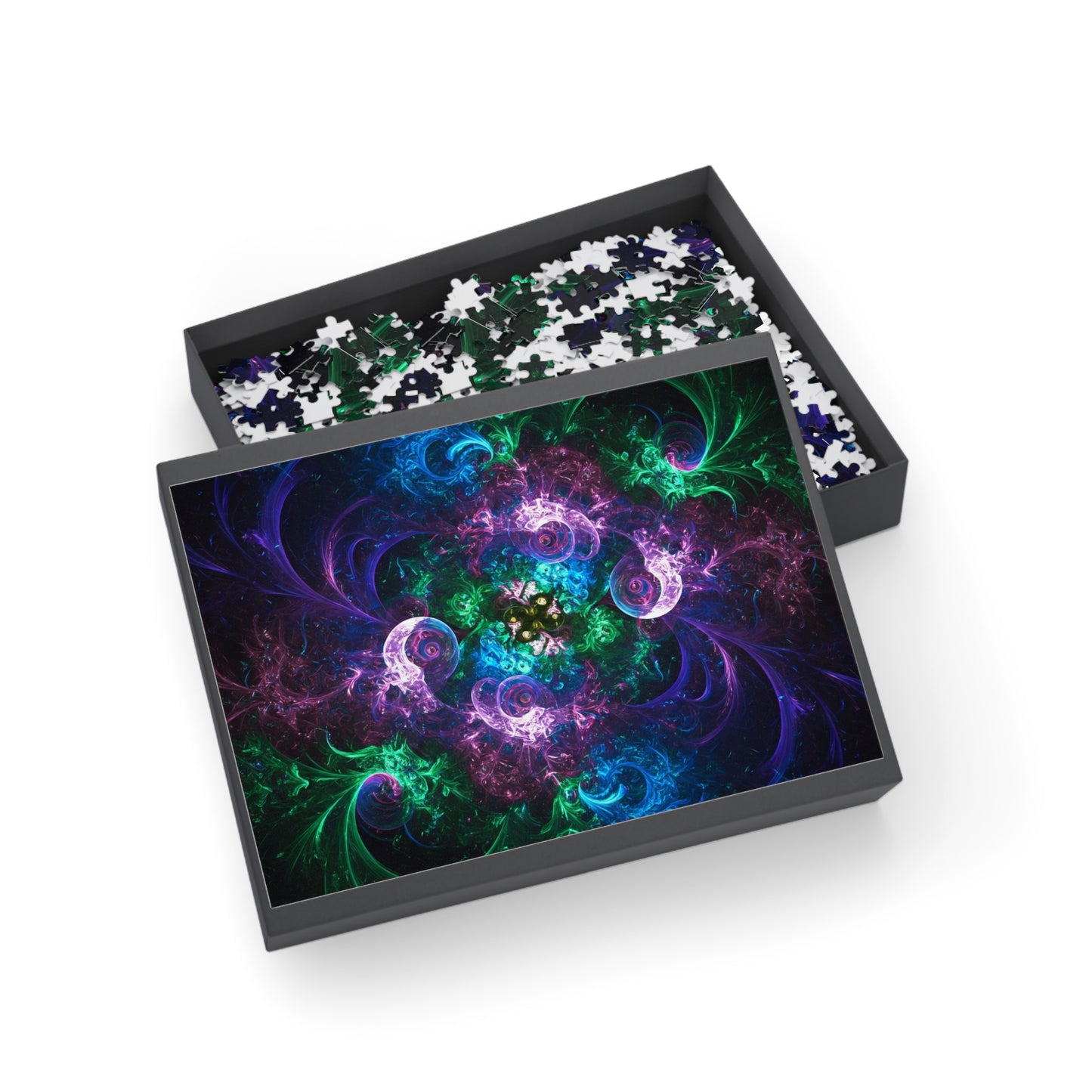Vibrant Cosmic Puzzle - 96, 252, 500, 1000-Piece Options