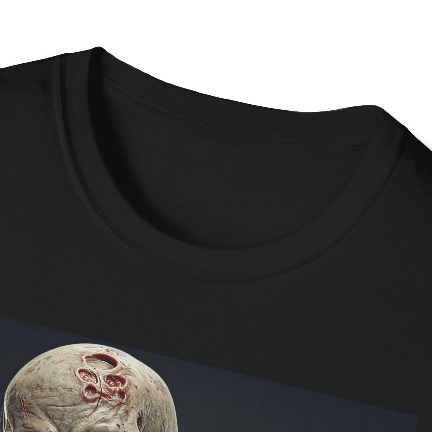 Zombie Graphic Unisex Softstyle T-Shirt | Perfect for Halloween and Horror Fans