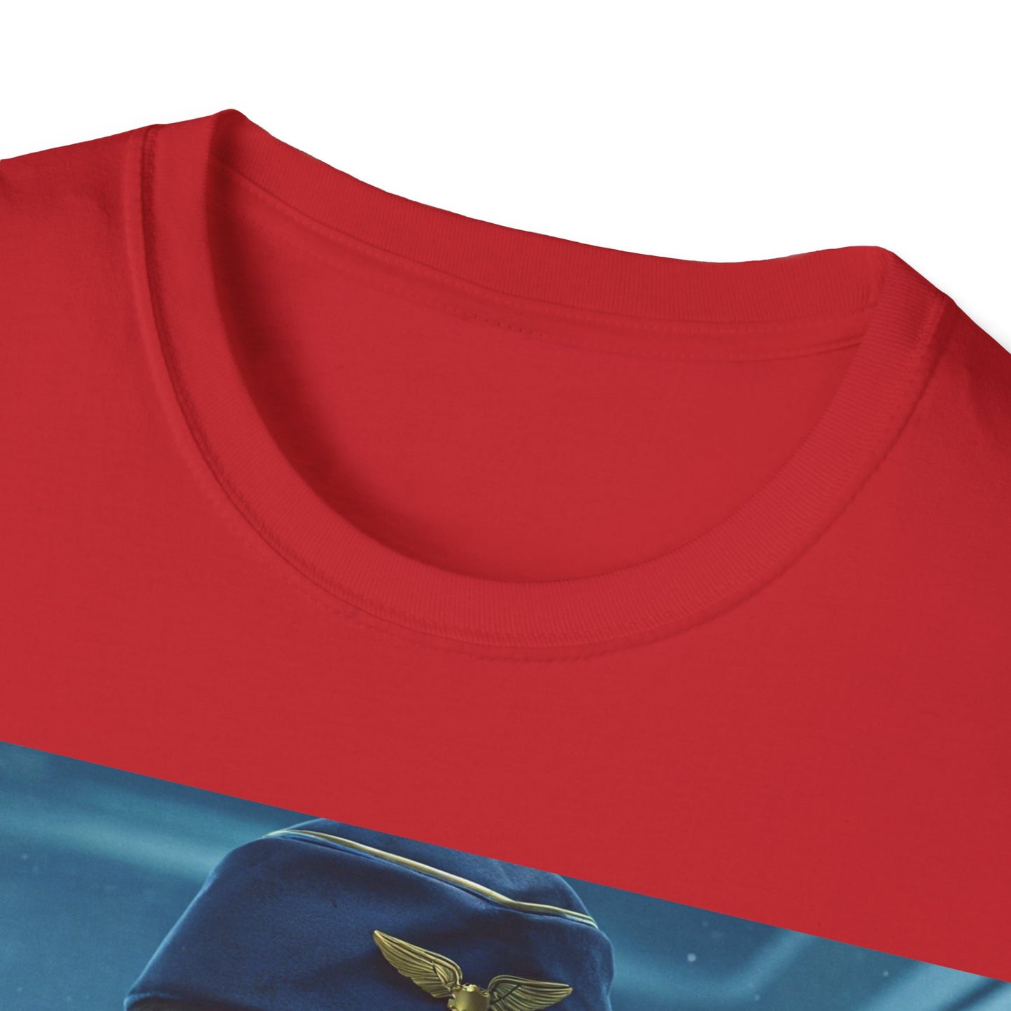 UK - Zombie Pilot Apocalyptic Portrait Tee, bold, decaying zombie graphic