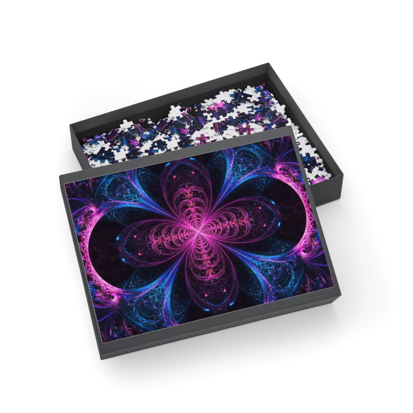 096- Fractal Puzzle (96, 252, 500, 1000-Piece) - Fun Family Activity and Gift