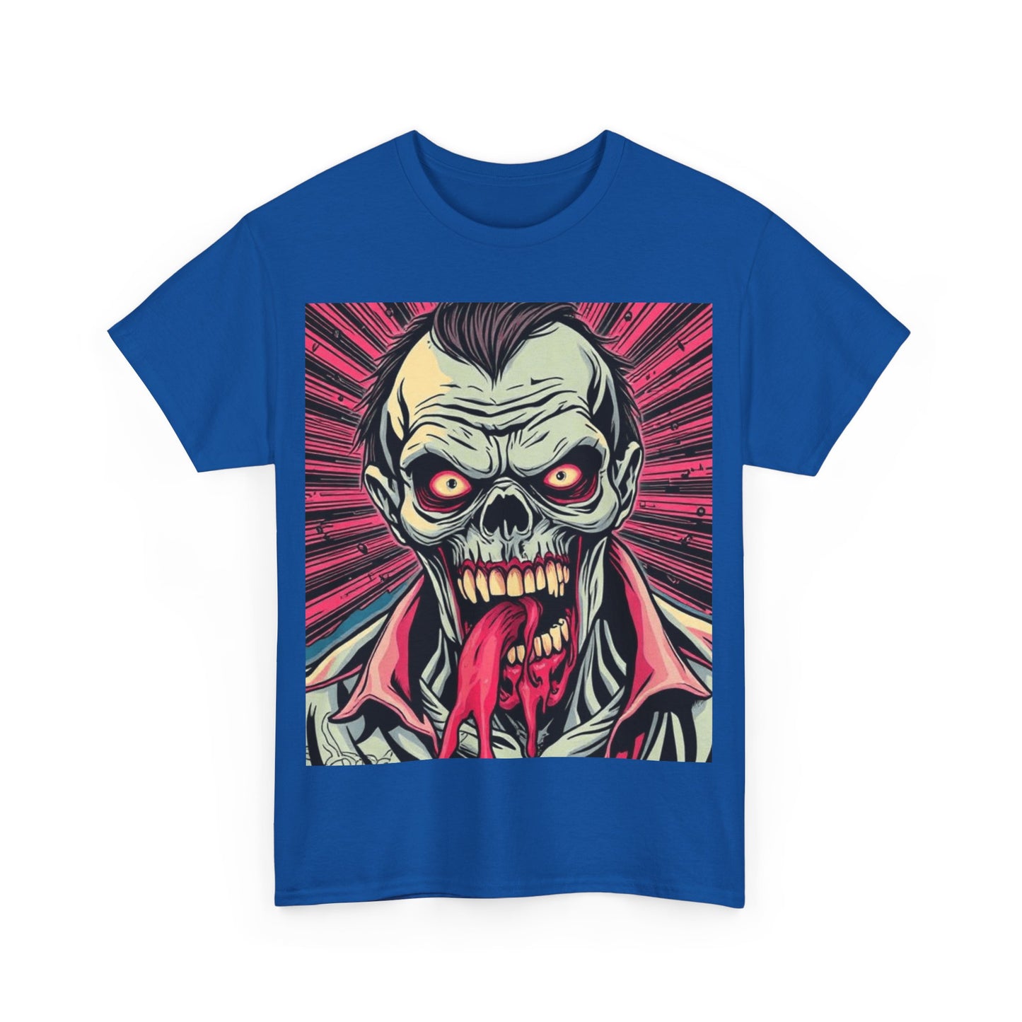 UK - Vintage Horror Graphic Unisex Heavy Cotton Tee