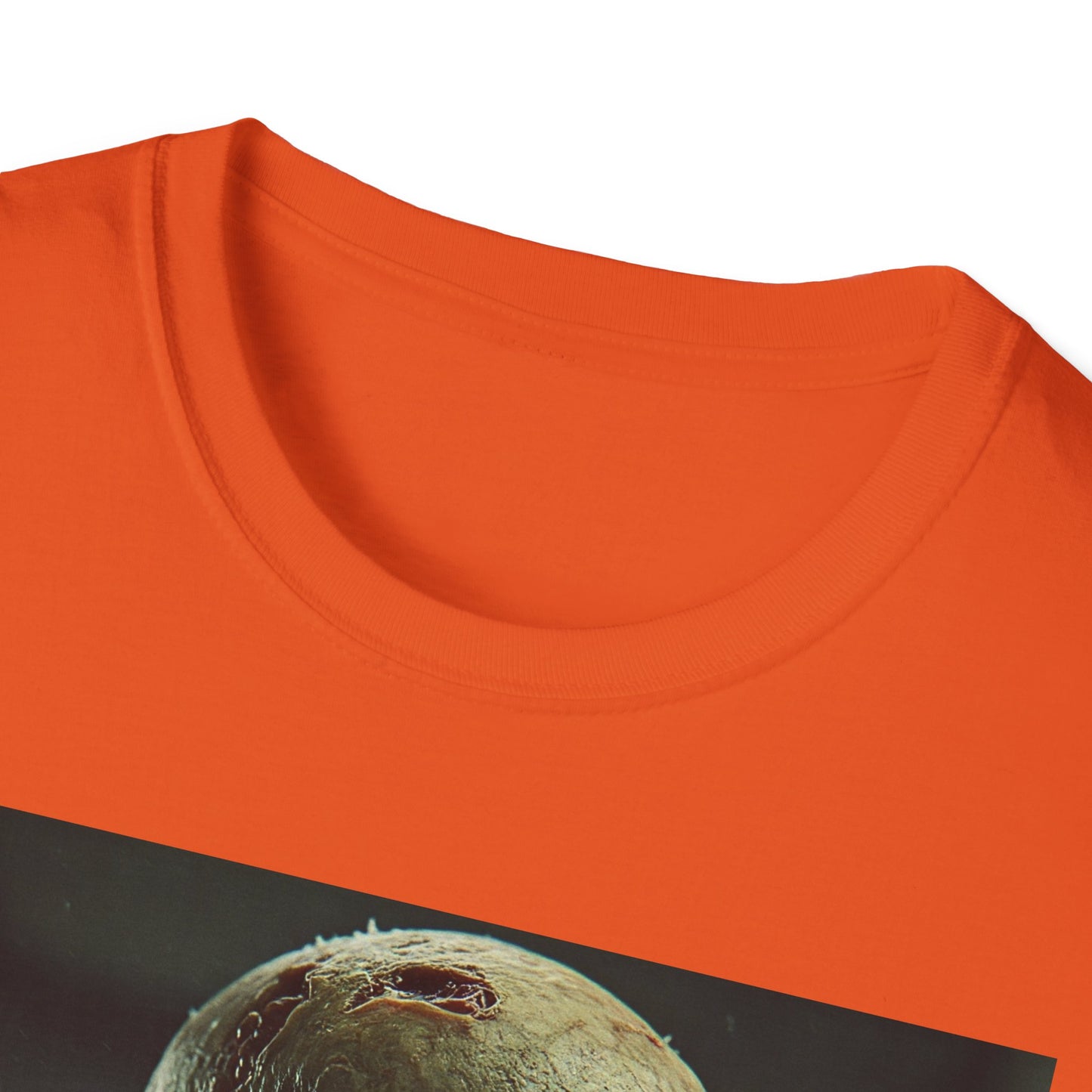 Apocalyptic Portrait Tee, bold, decaying zombie graphic