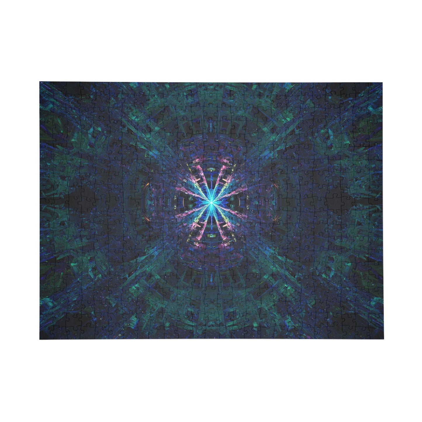 088- Fractal Puzzle (96, 252, 500, 1000-Piece) - Fun Family Activity and Gift