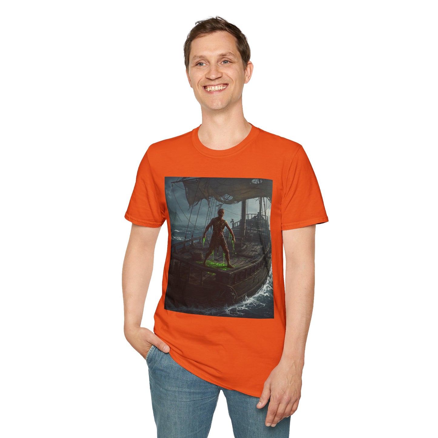 Adventurous Pirate Graphic Unisex T-Shirt - Perfect for Sea Lovers!