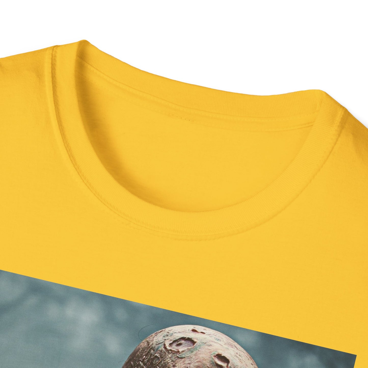 Apocalyptic Portrait Tee, bold, decaying zombie graphic
