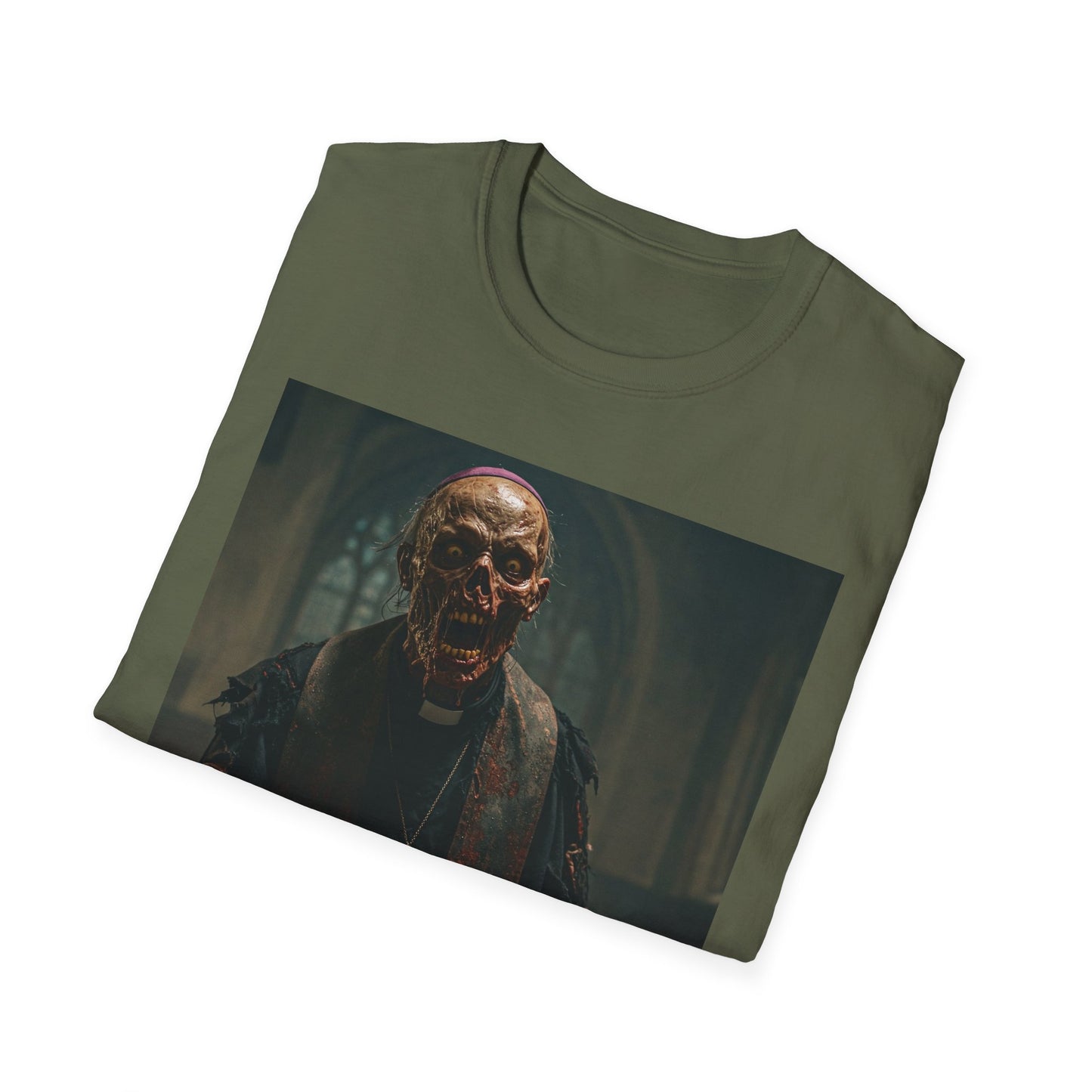 Unisex Horror Graphic T-Shirt - Spooky Skeleton Design