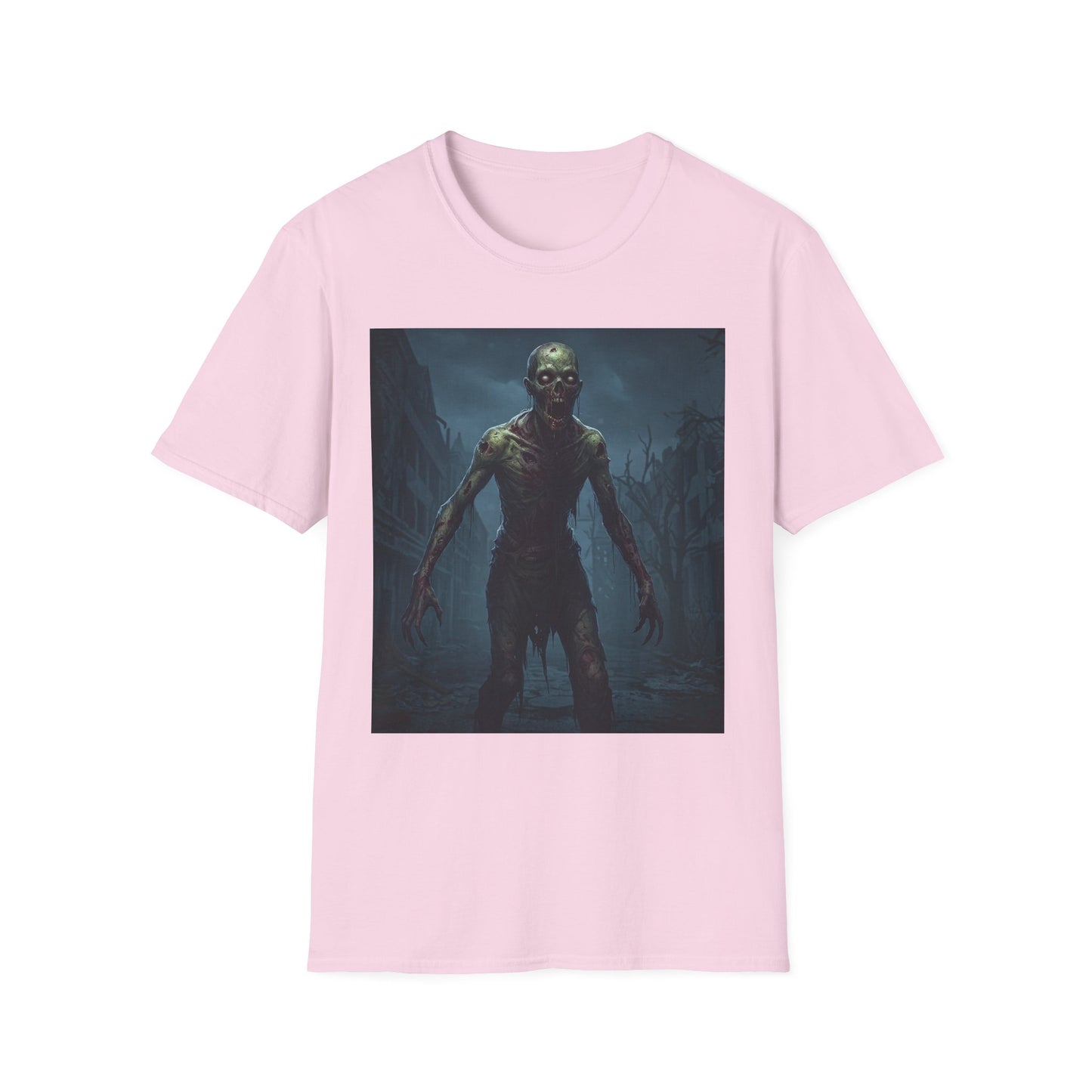 Zombie Apocalypse Unisex Softstyle T-Shirt - Perfect for Horror Lovers
