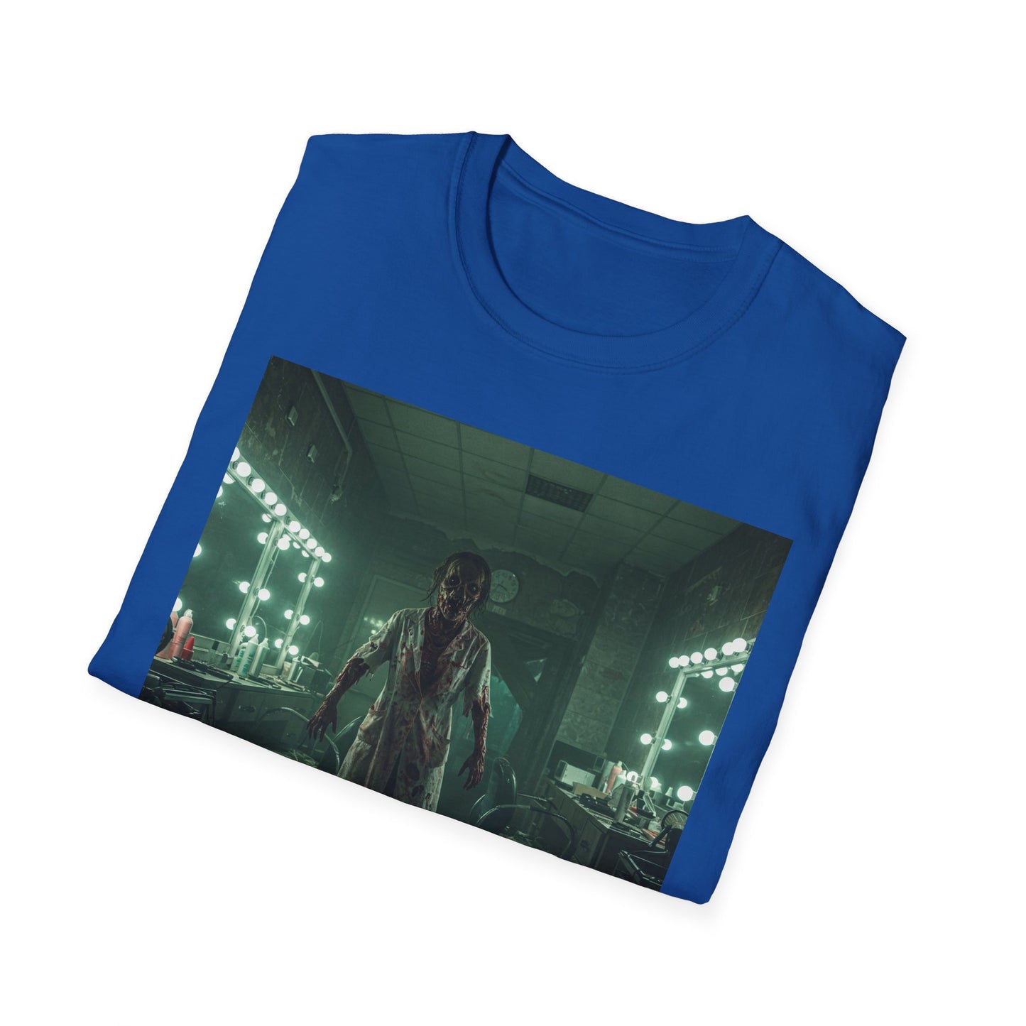 Creepy Horror Unisex Softstyle T-Shirt - Perfect for Halloween