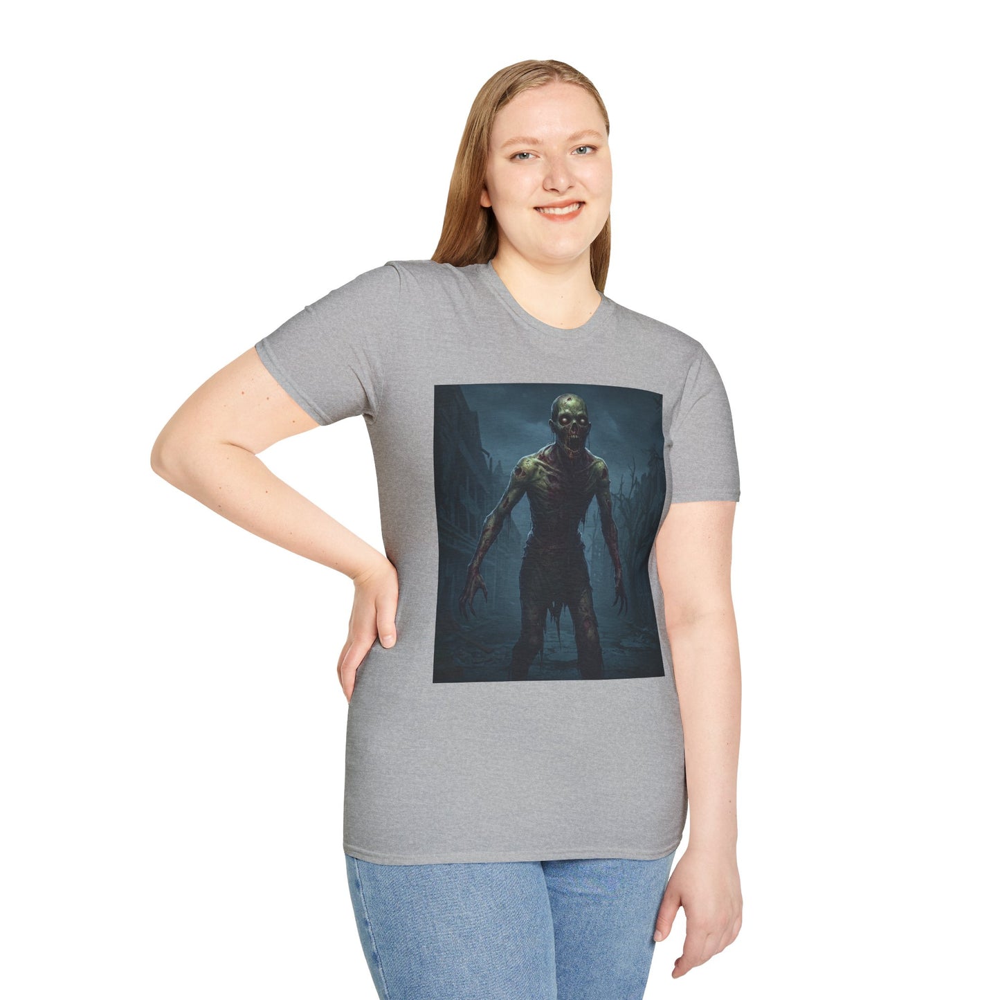 Zombie Apocalypse Unisex Softstyle T-Shirt - Perfect for Horror Lovers