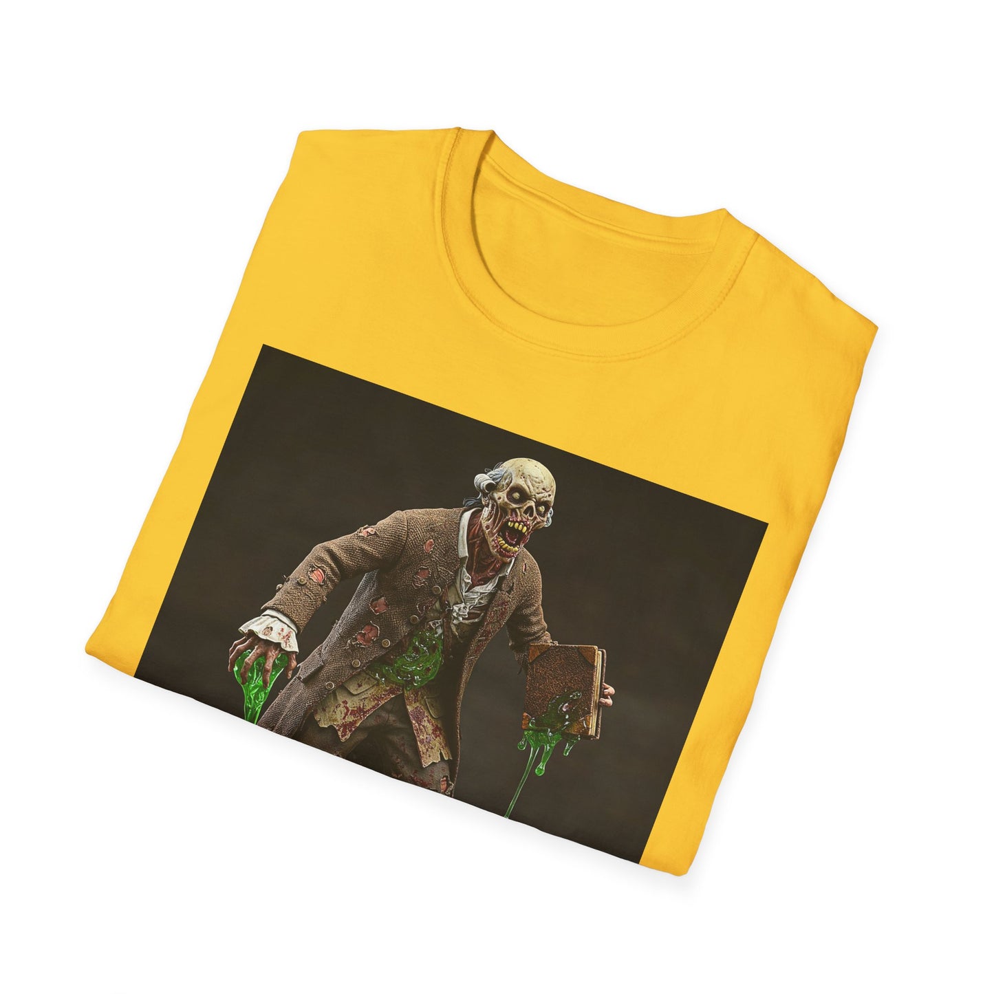 Zombie Science Unisex Softstyle T-Shirt - Spooky Halloween Apparel