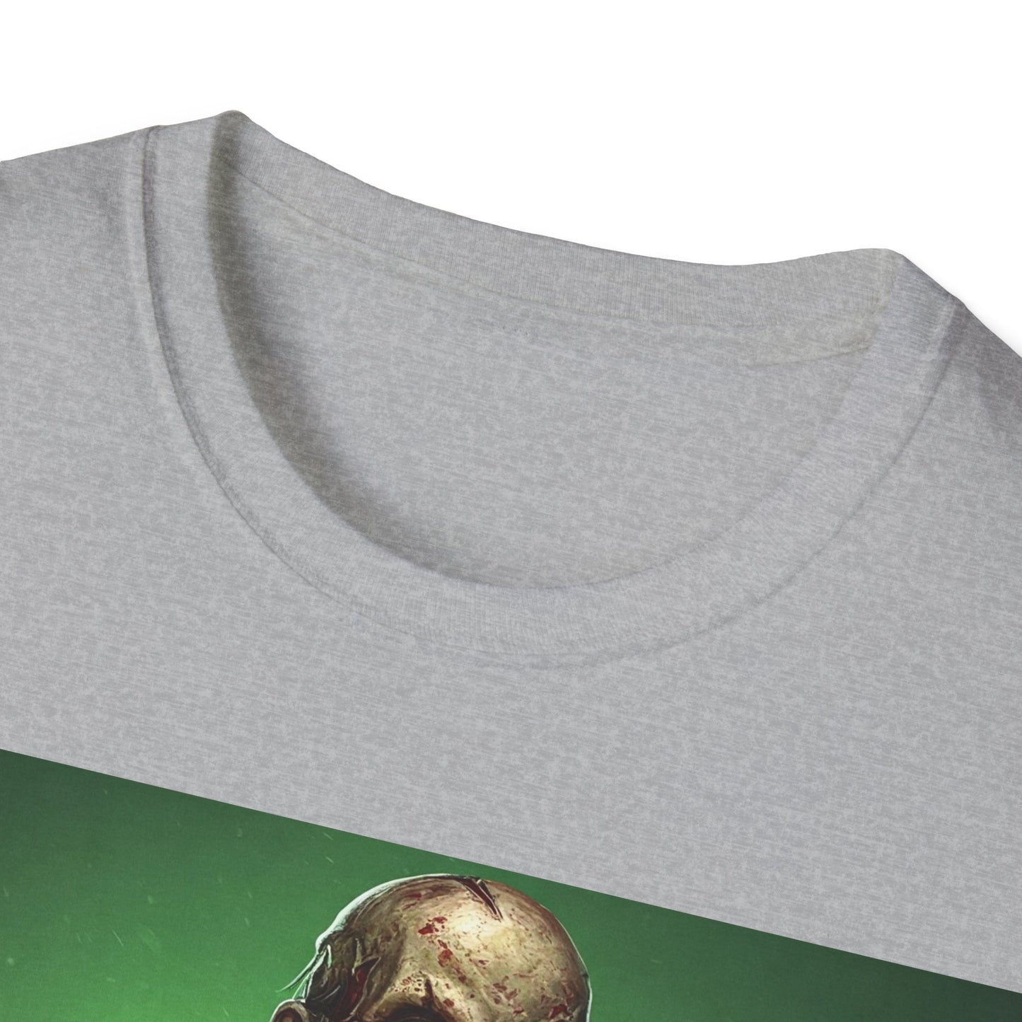 UK - Spooky Zombie Businessman Unisex Softstyle T-Shirt