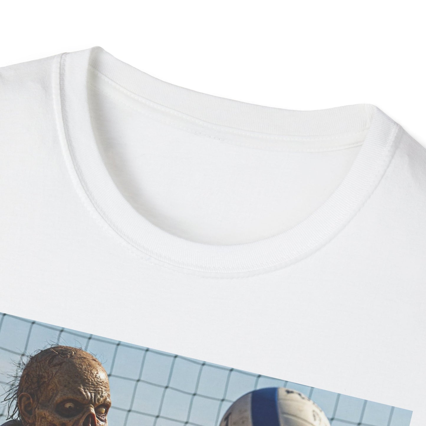 Beach Volleyball Unisex Softstyle T-Shirt - Perfect for Summer Fun and Sports Lovers