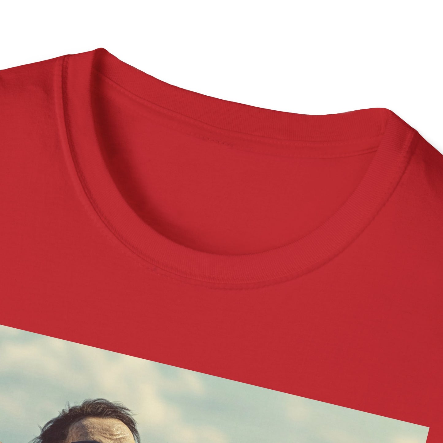 Chill Vibes Apocalyptic Portrait Tee, bold, decaying zombie graphic