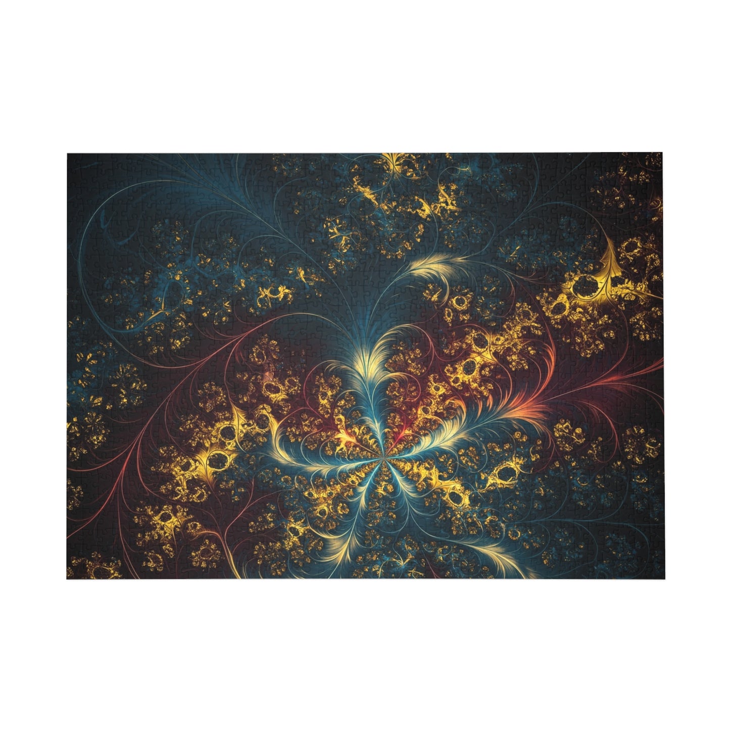 060- Fractal Puzzle (96, 252, 500, 1000-Piece) - Fun Family Activity and Gift
