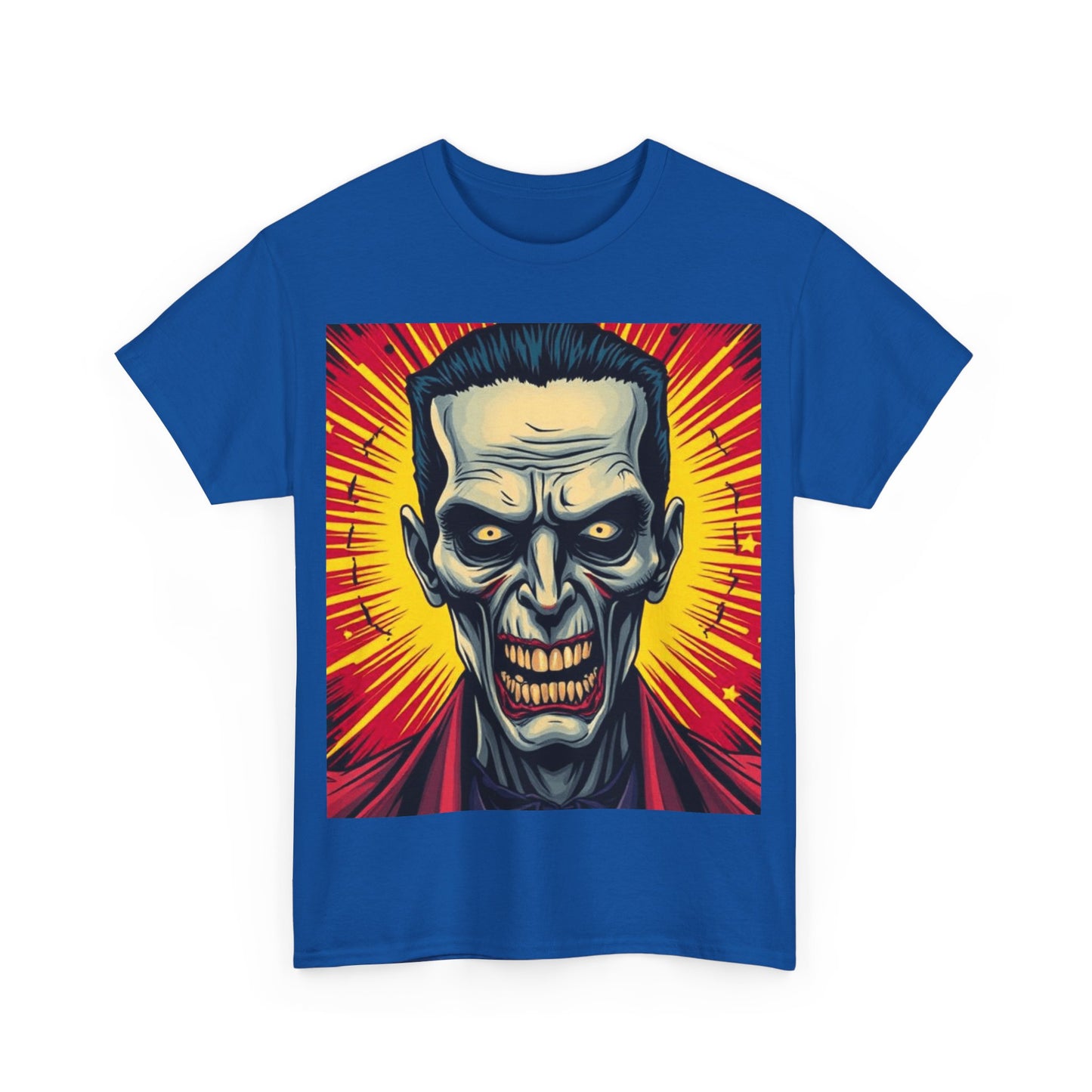 UK - Unisex Heavy Cotton Tee - Vintage Horror Graphic Tee