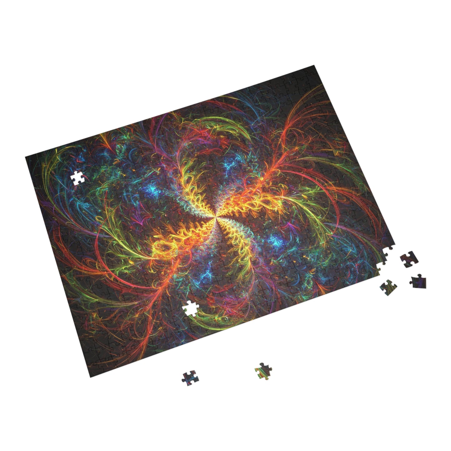 094- Fractal Puzzle (96, 252, 500, 1000-Piece) - Fun Family Activity and Gift