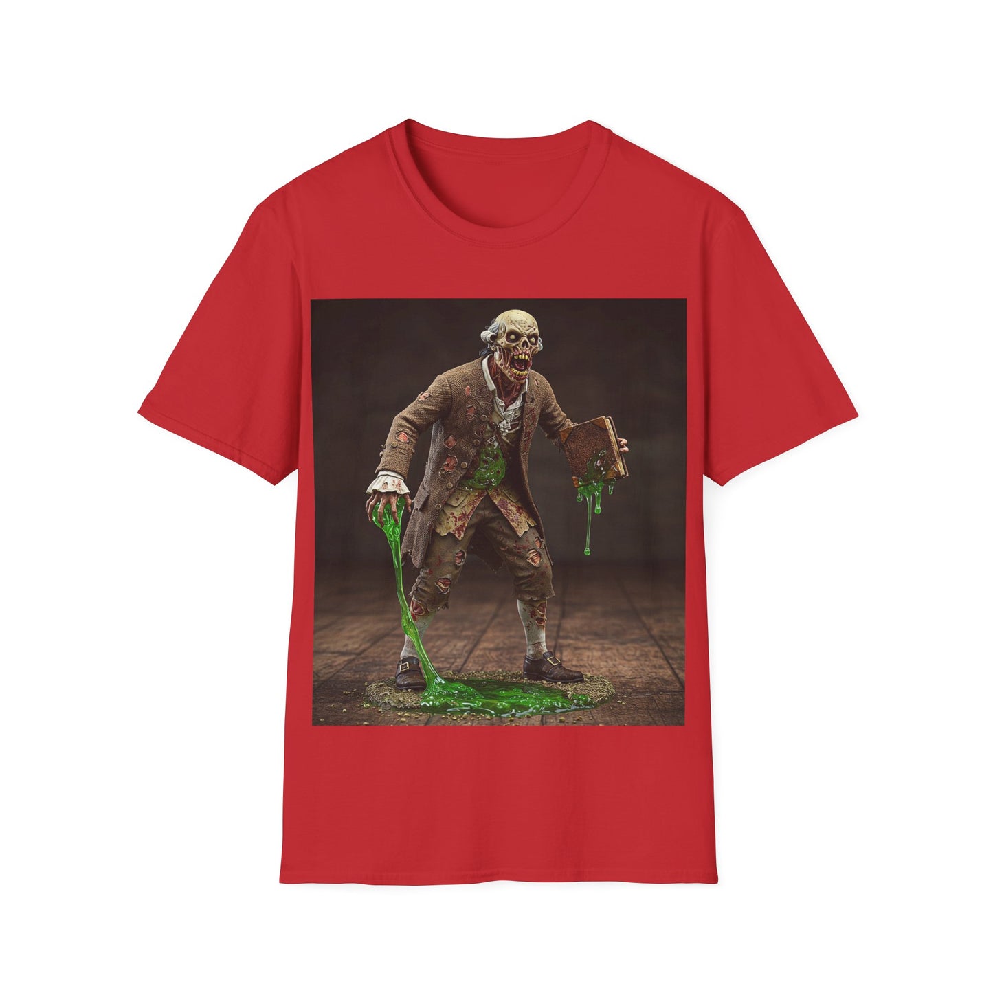 UK - Zombie Science Unisex Softstyle T-Shirt - Spooky Halloween Apparel
