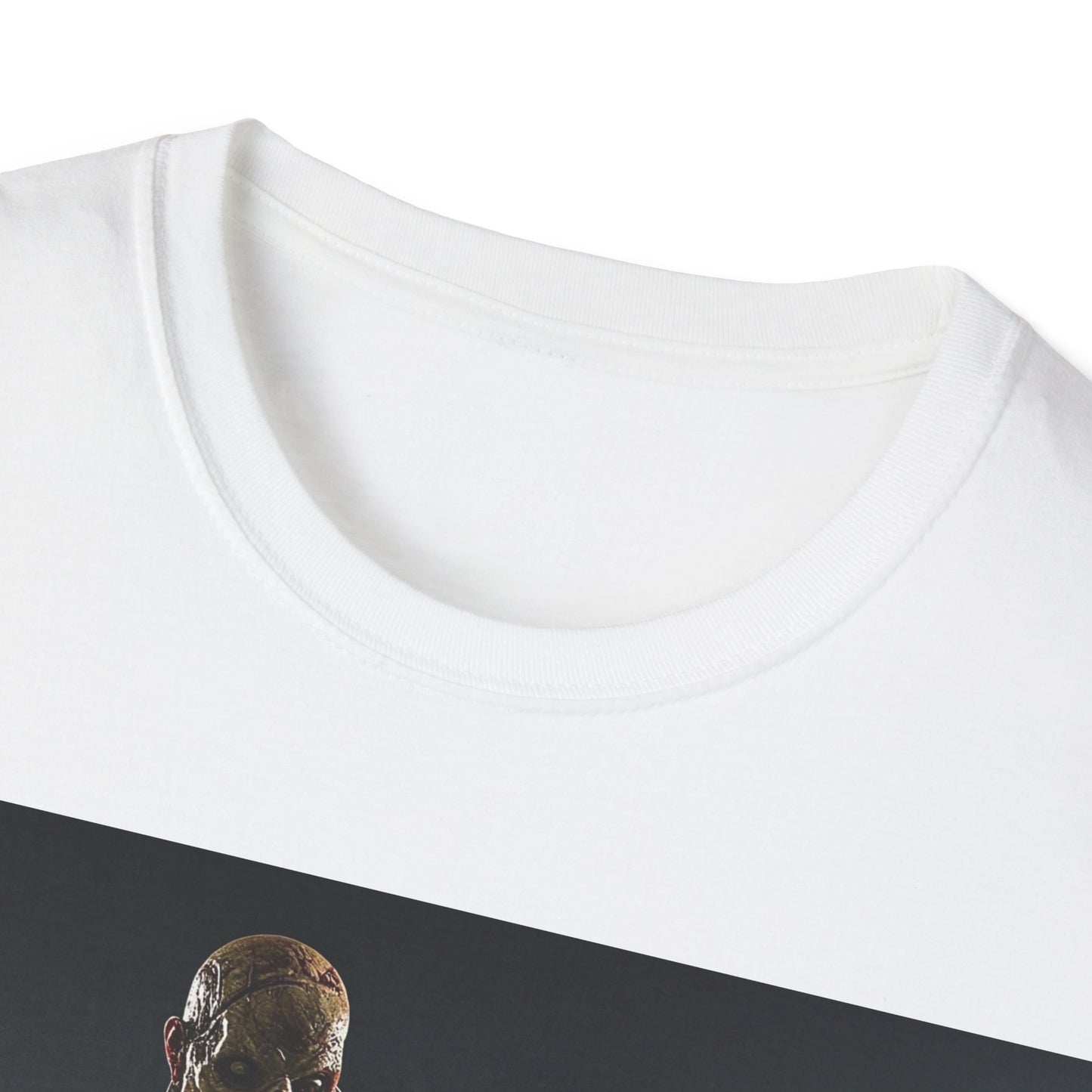 UK - Zombie Soccer Unisex Softstyle T-Shirt - Perfect for Halloween and Sports Lovers