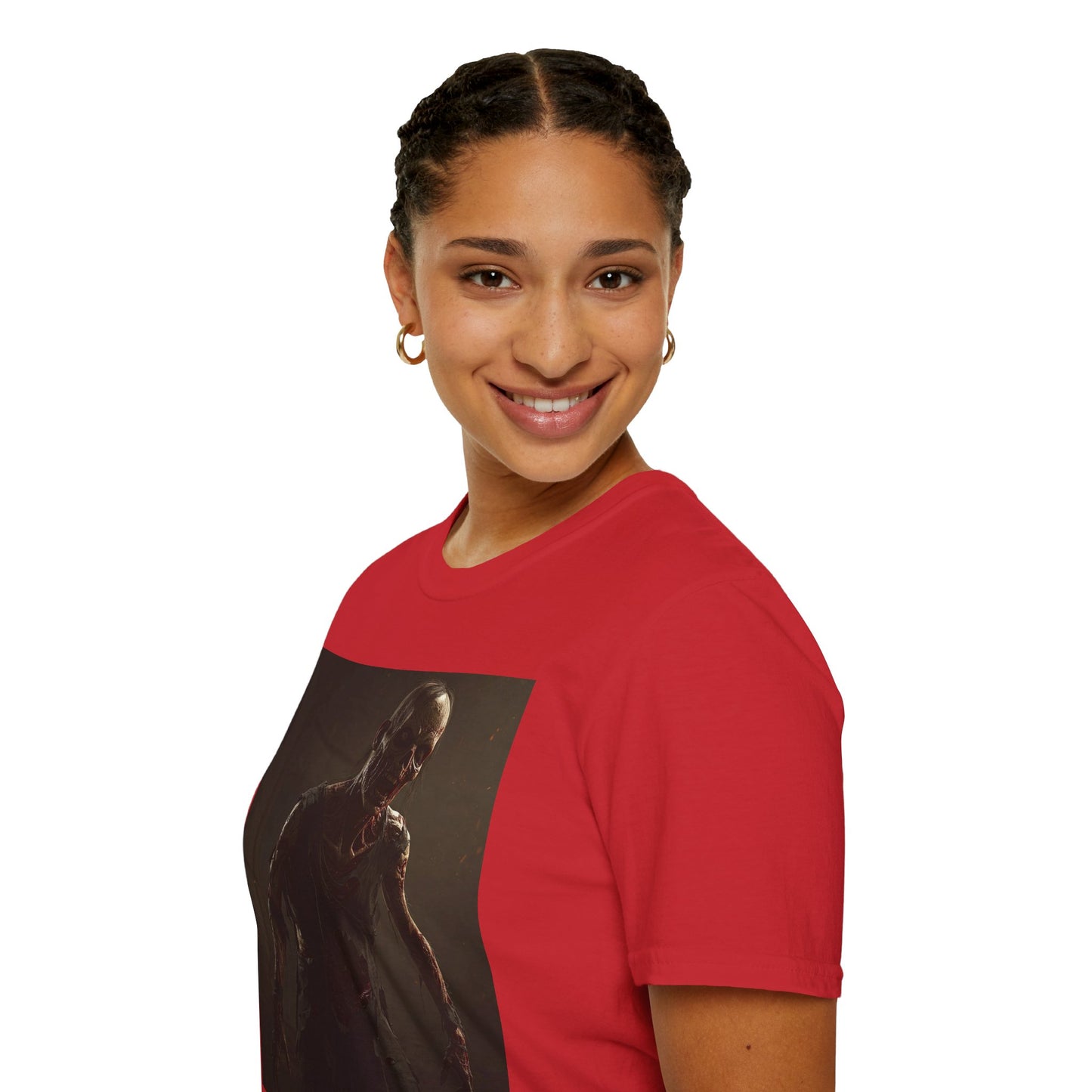 Unisex Zombie Graphic T-Shirt - Perfect for Halloween and Horror Fans